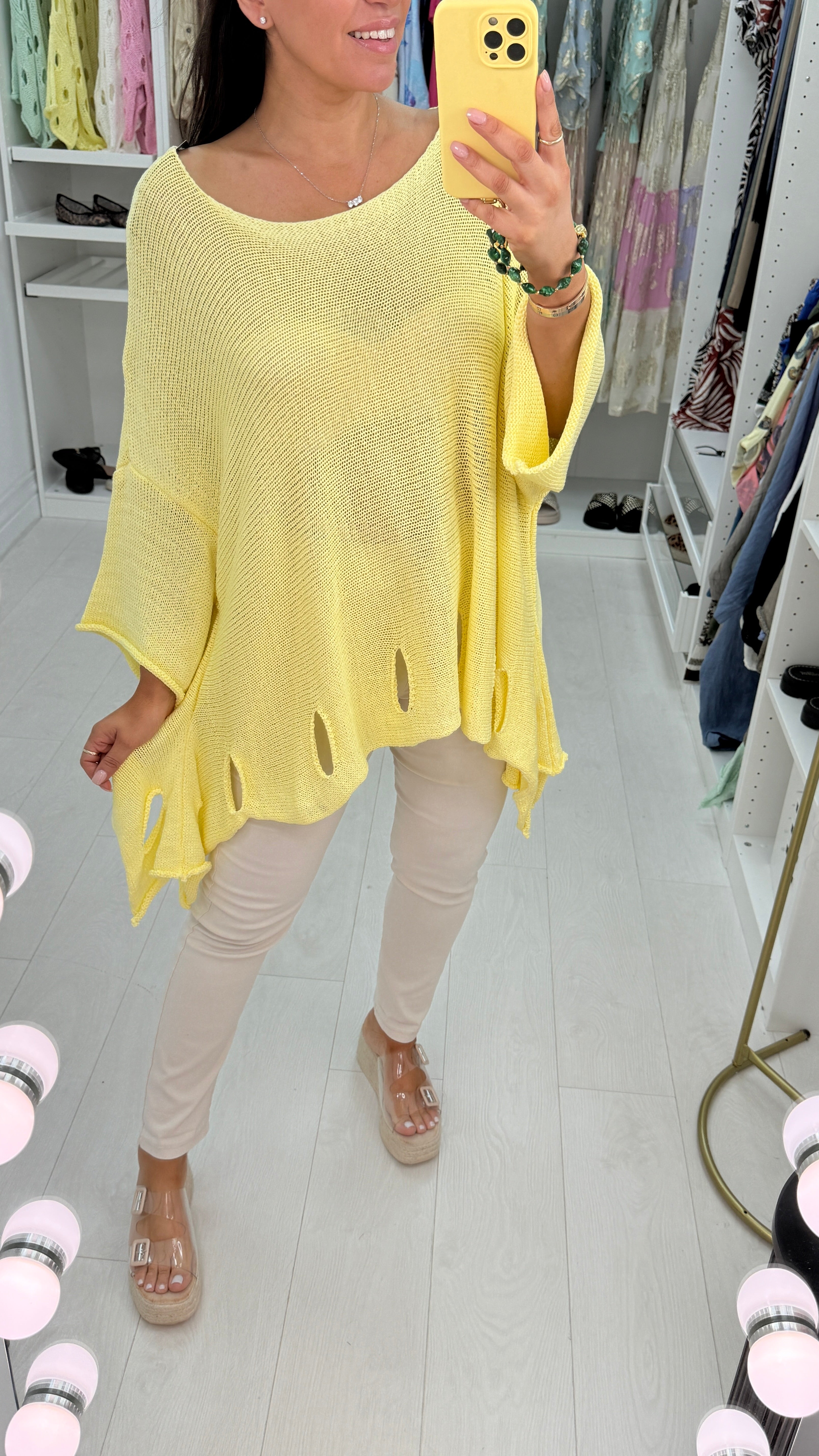 Holy Asymmetric Oversized Jumper