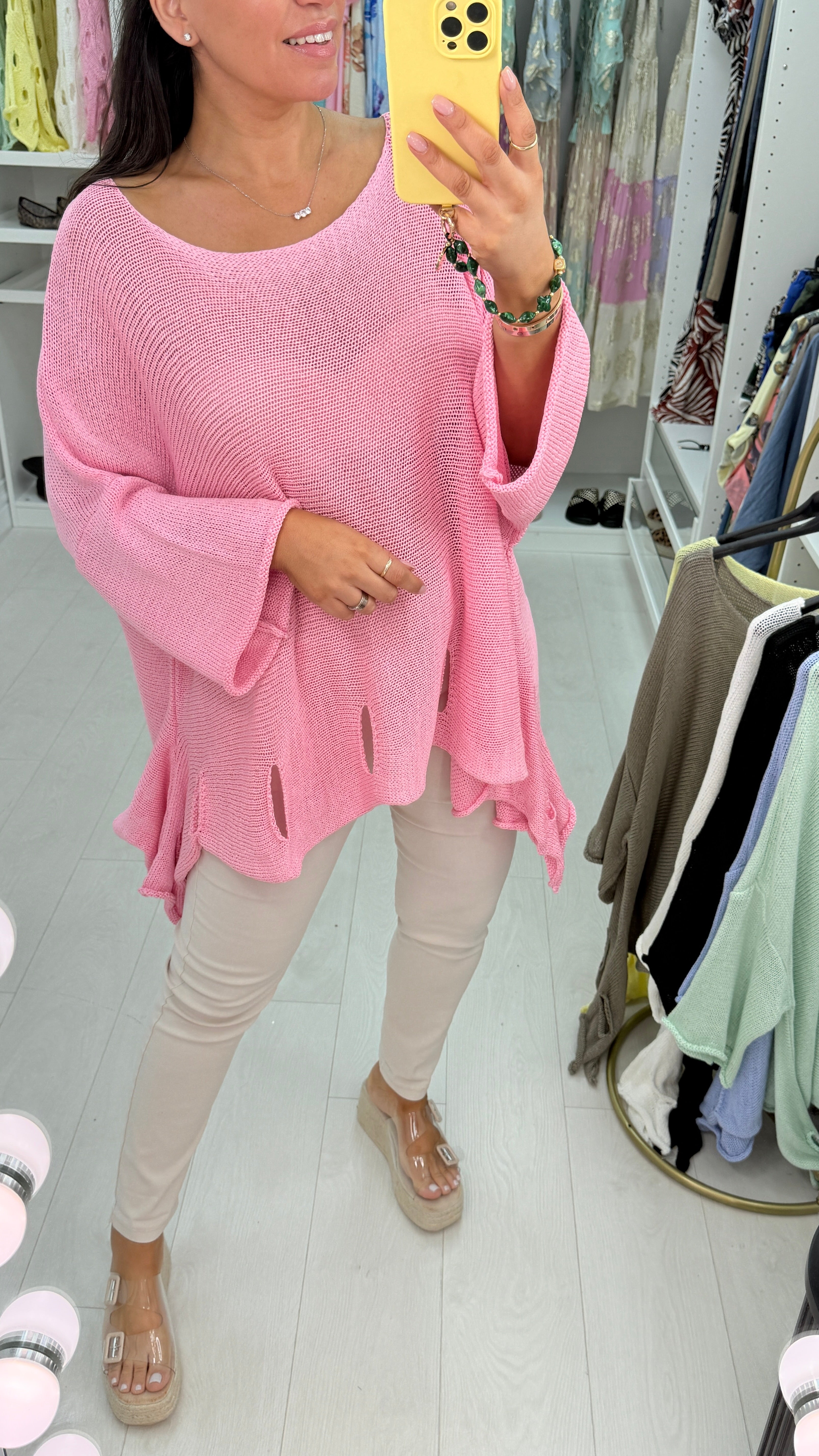 Holy Asymmetric Oversized Jumper