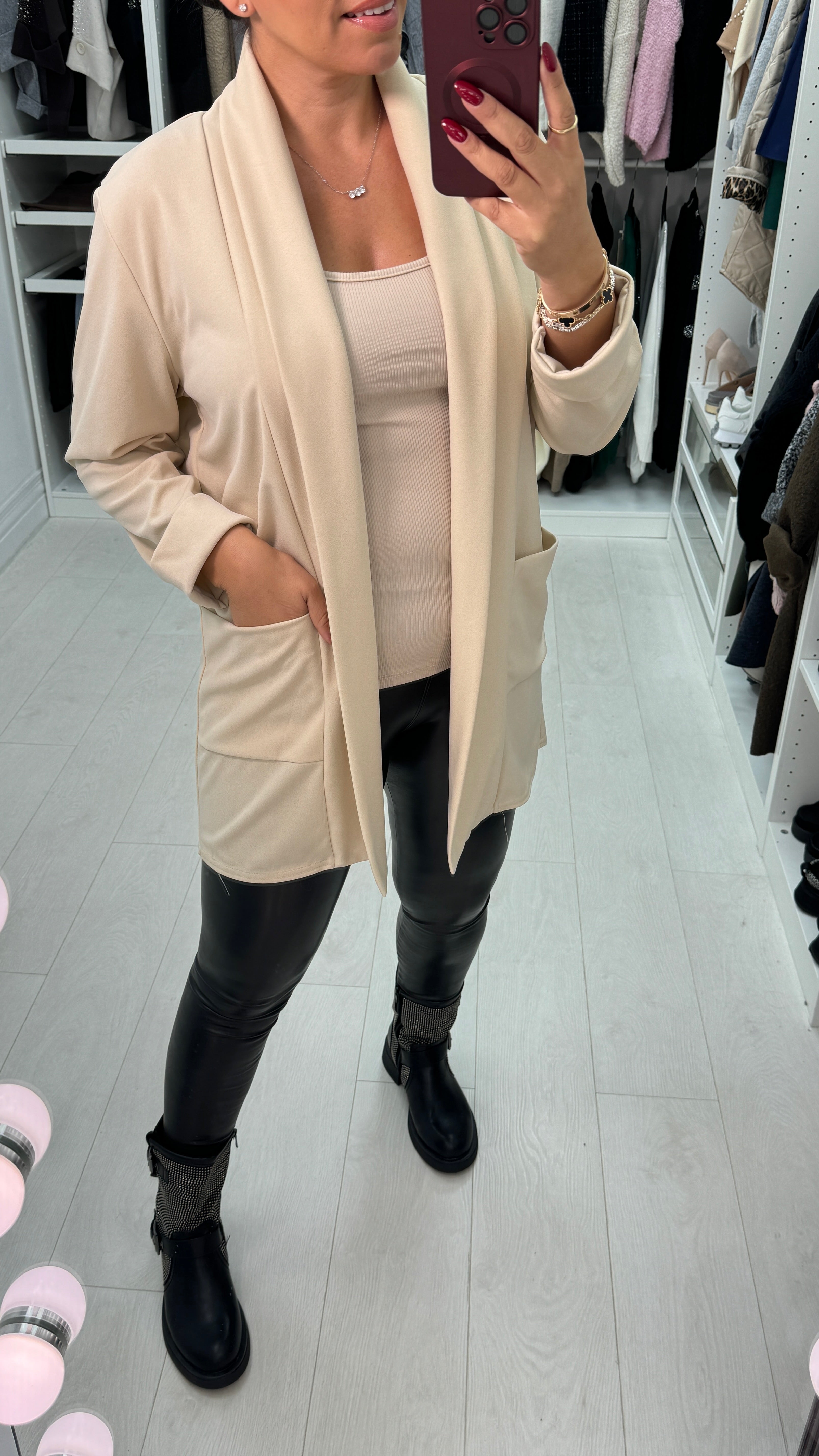 Felicie Plain Lightweight Blazer