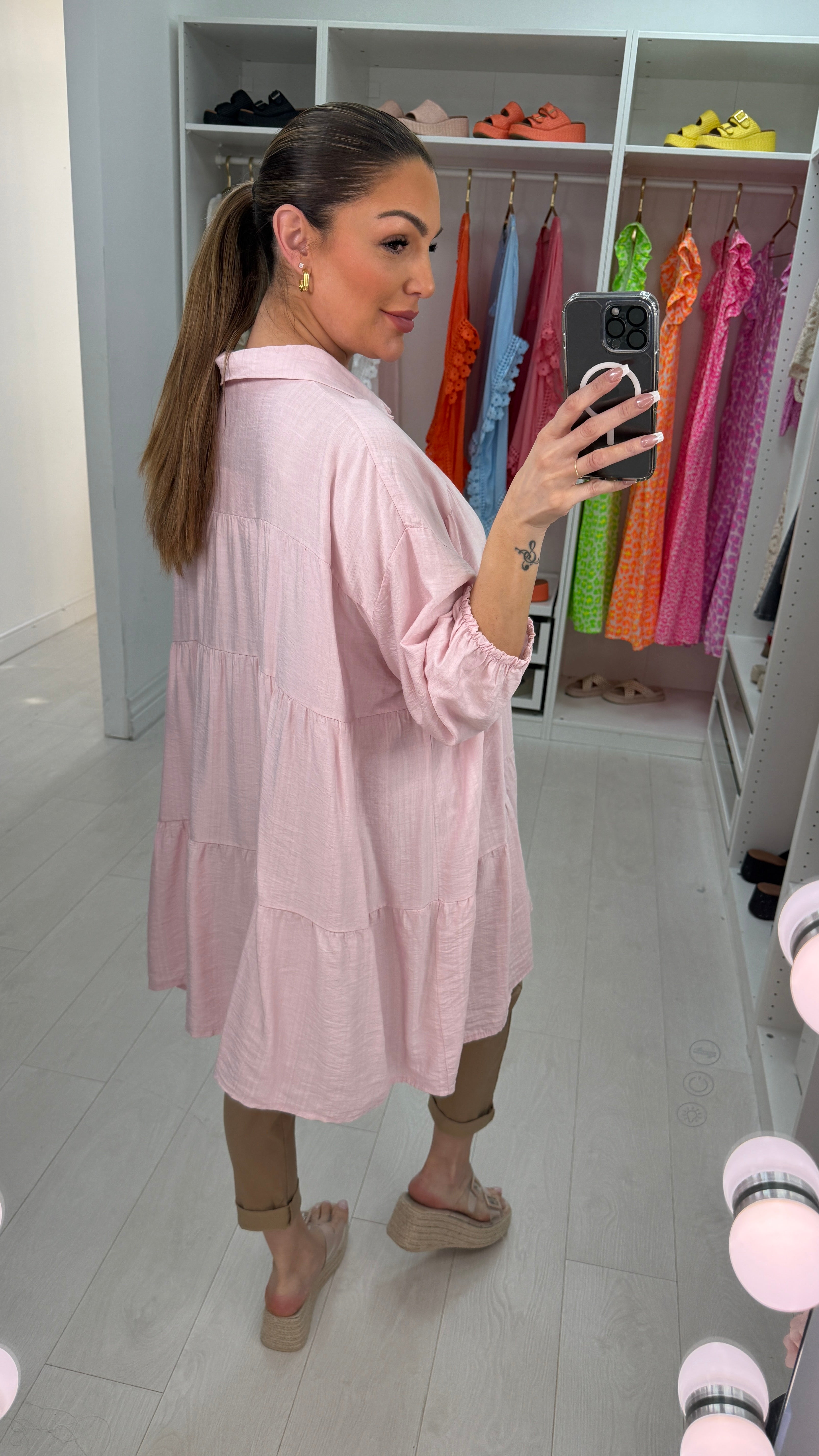 Mika Loose Fit Longline Shirt