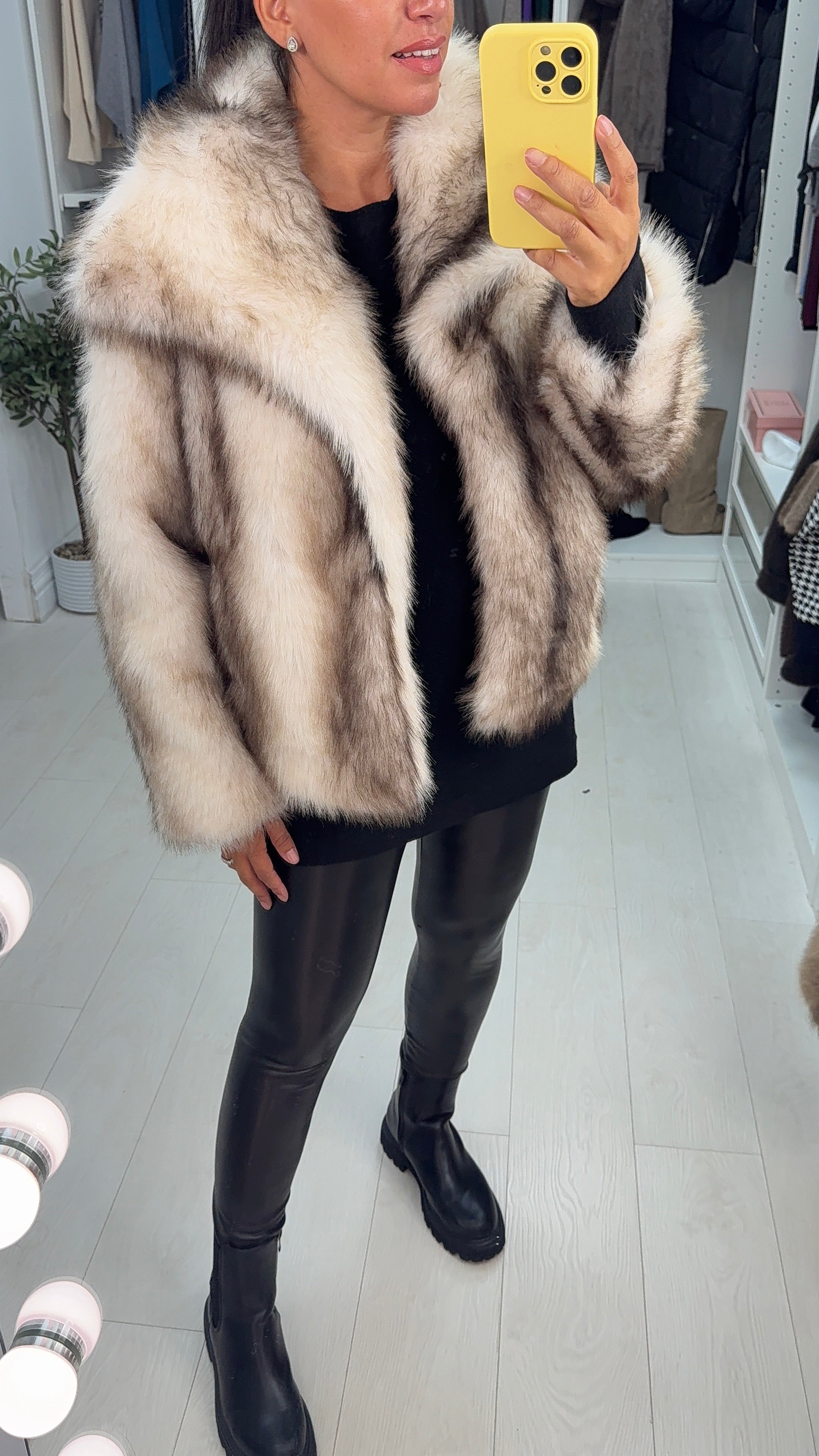 Margaret Faux Fur Jacket