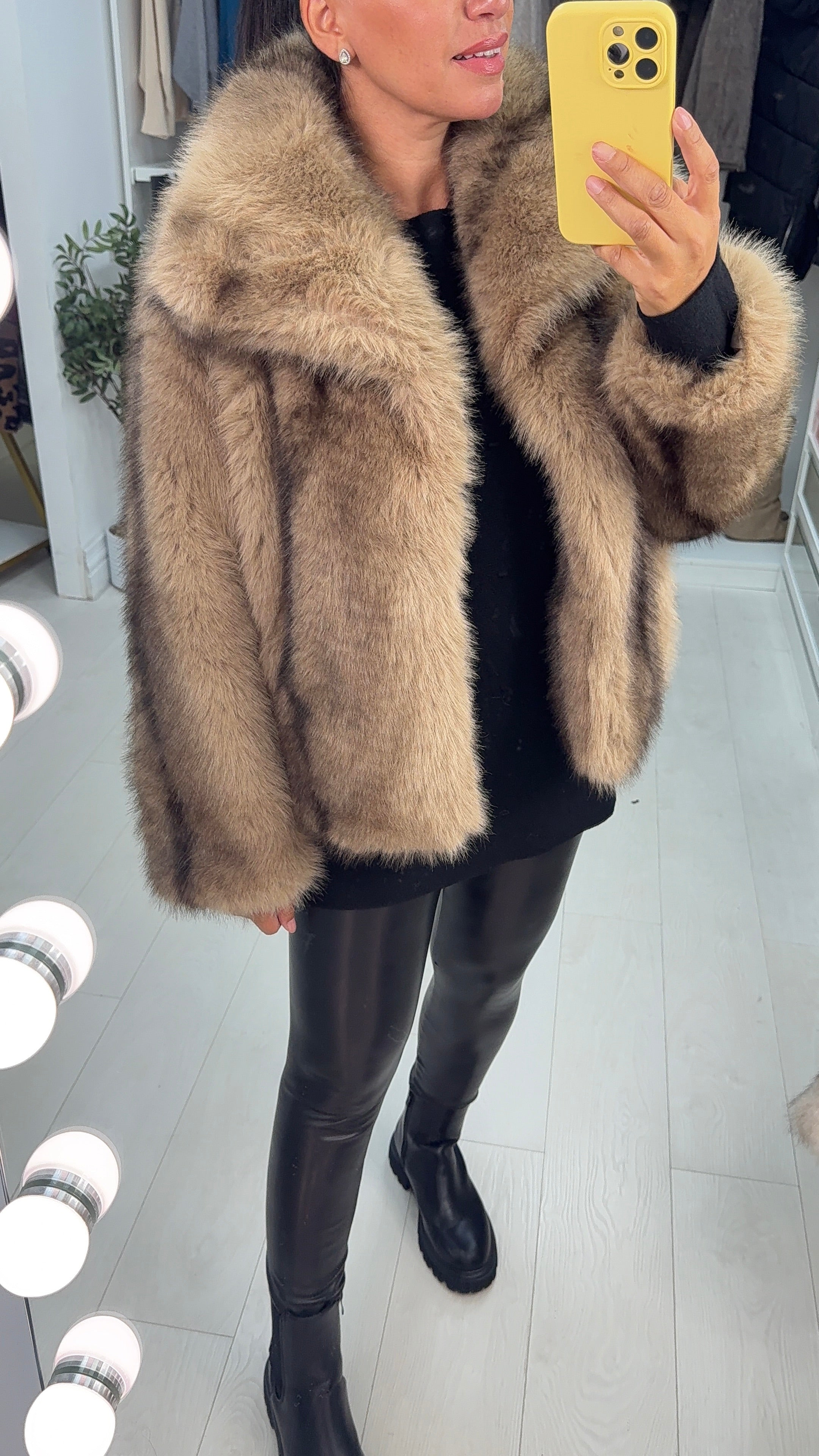 Margaret Faux Fur Jacket