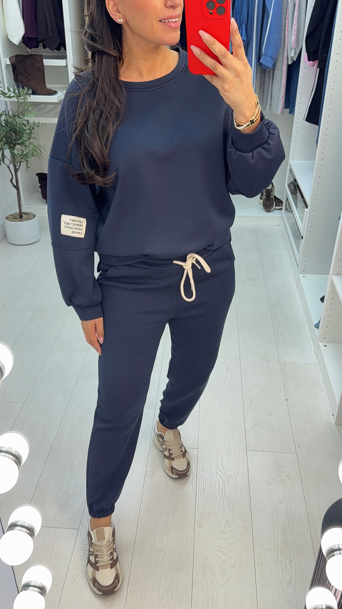 Kingston Plain Sweatshirt And Jogger Set
