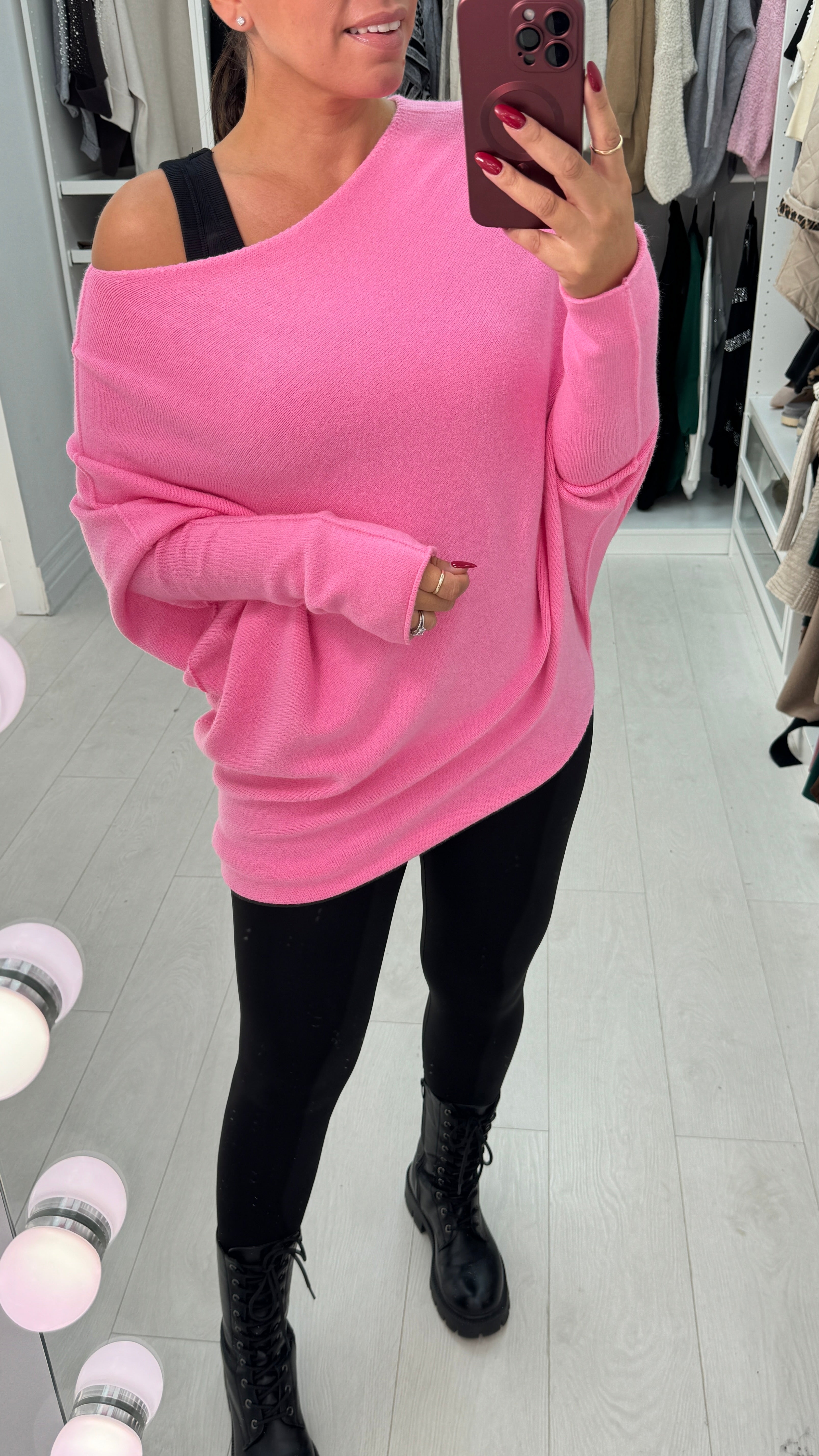 Nita Plain Asymmetric Jumper