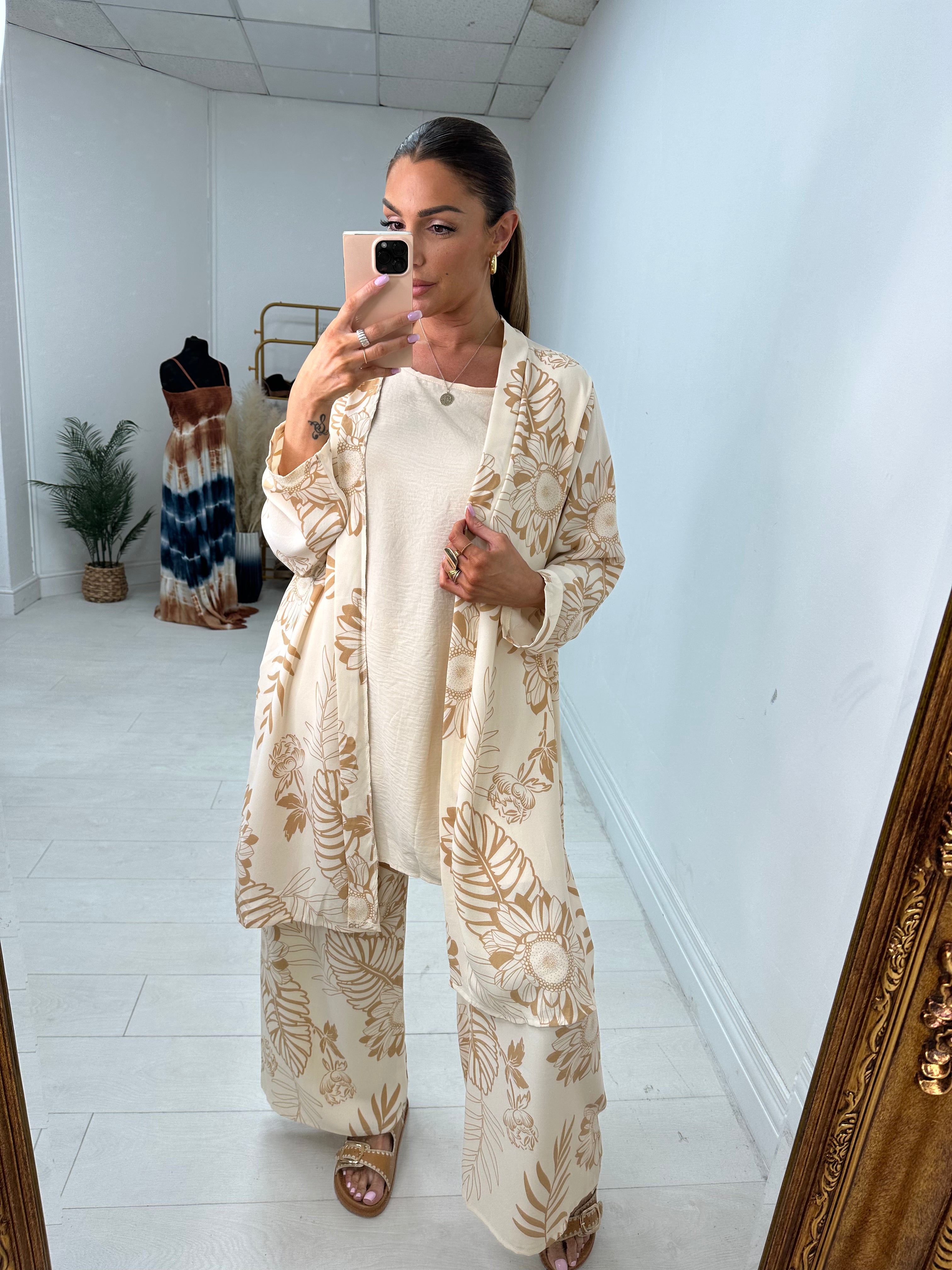 Magnolia Floral Print Co-Ord Set