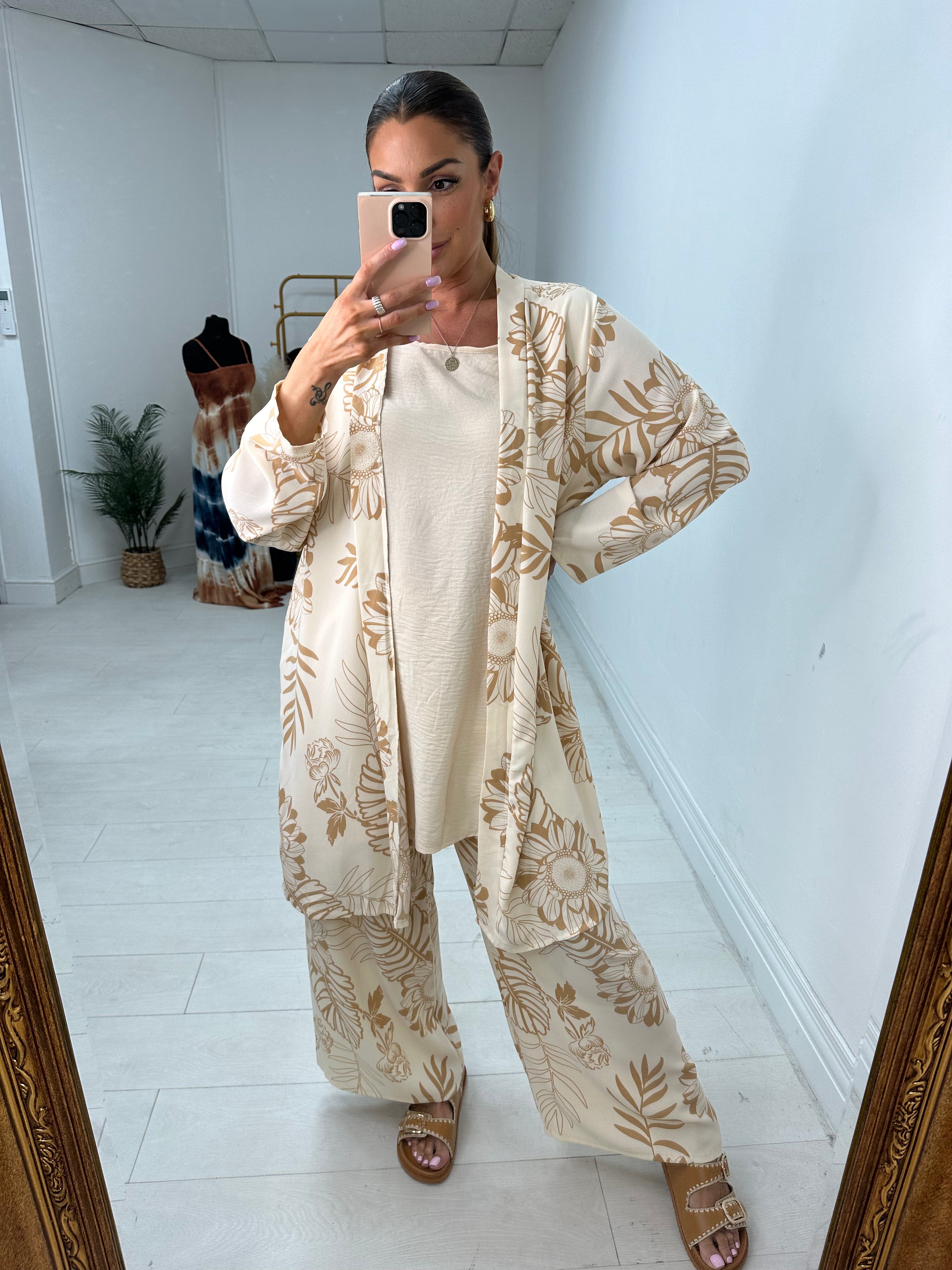 Magnolia Floral Print Co-Ord Set