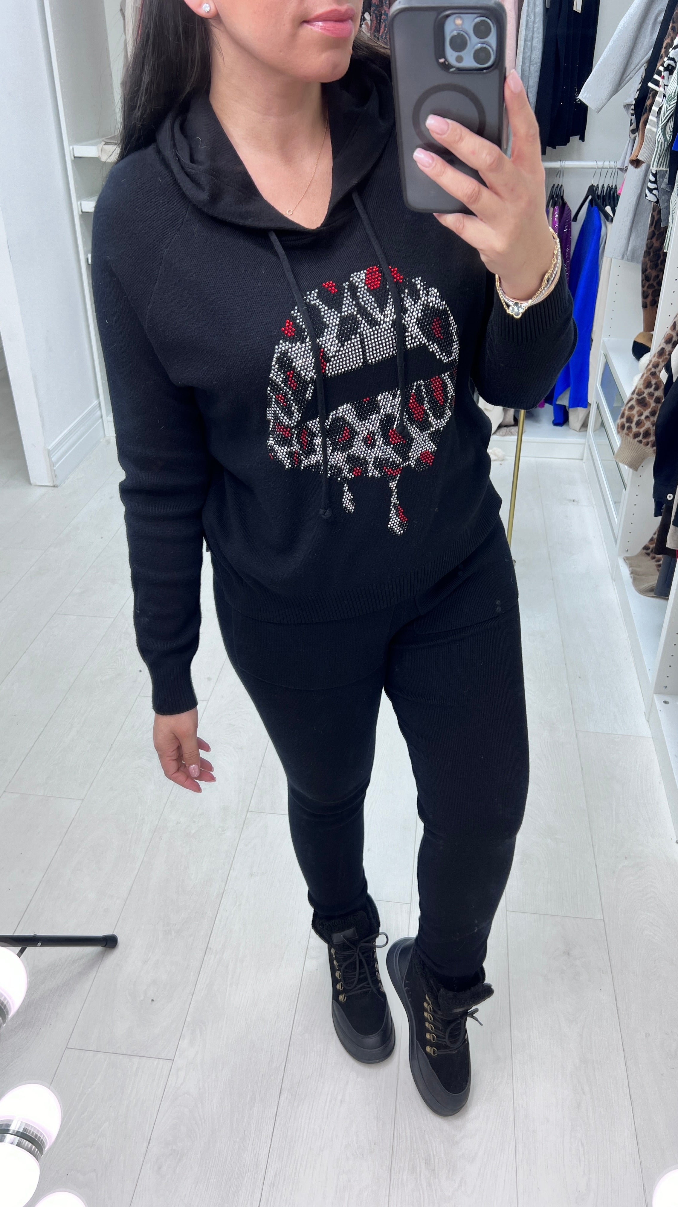 Trinity Leopard Print Loungewear Set