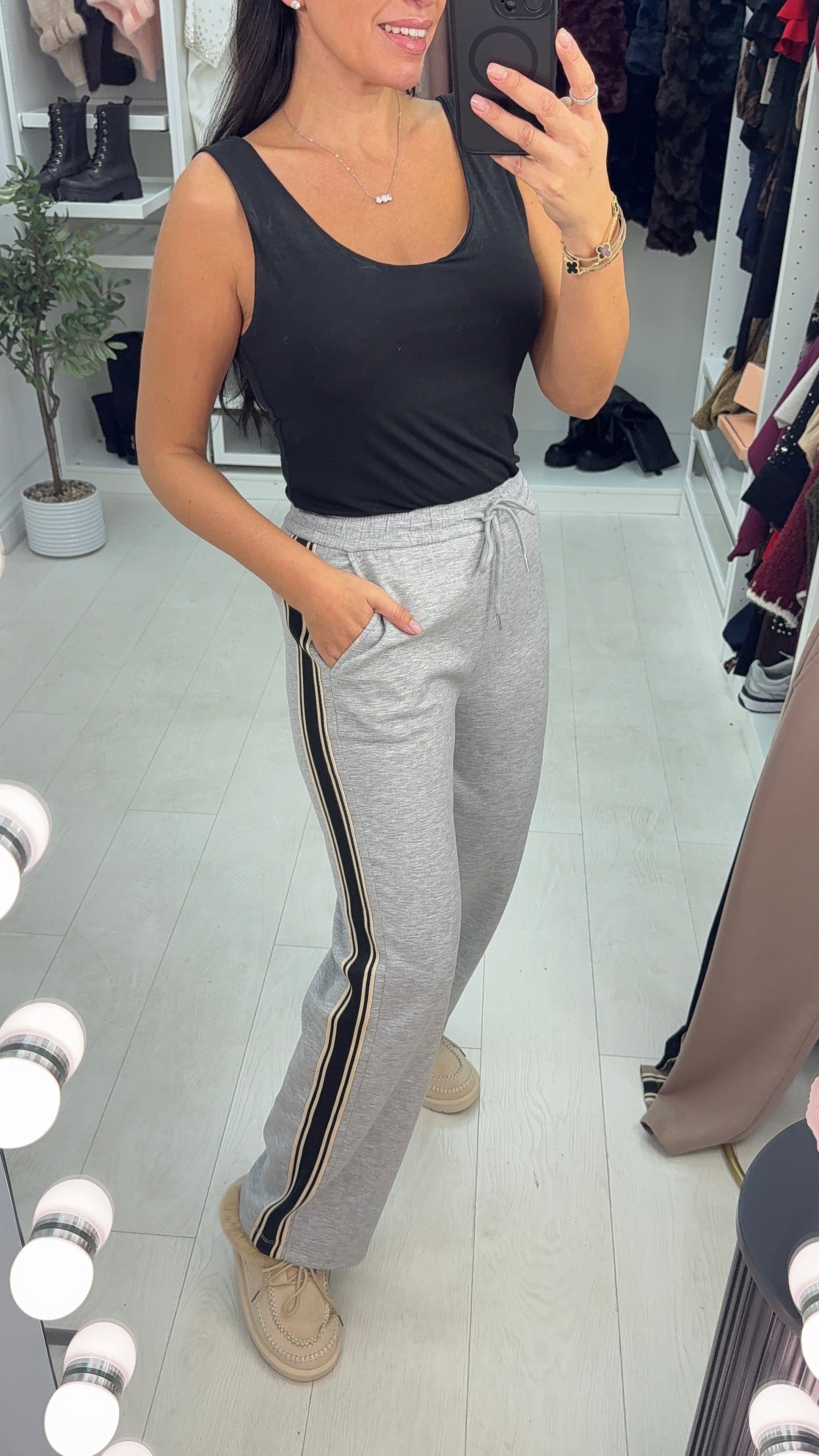 Rochelle Side Stripe Joggers