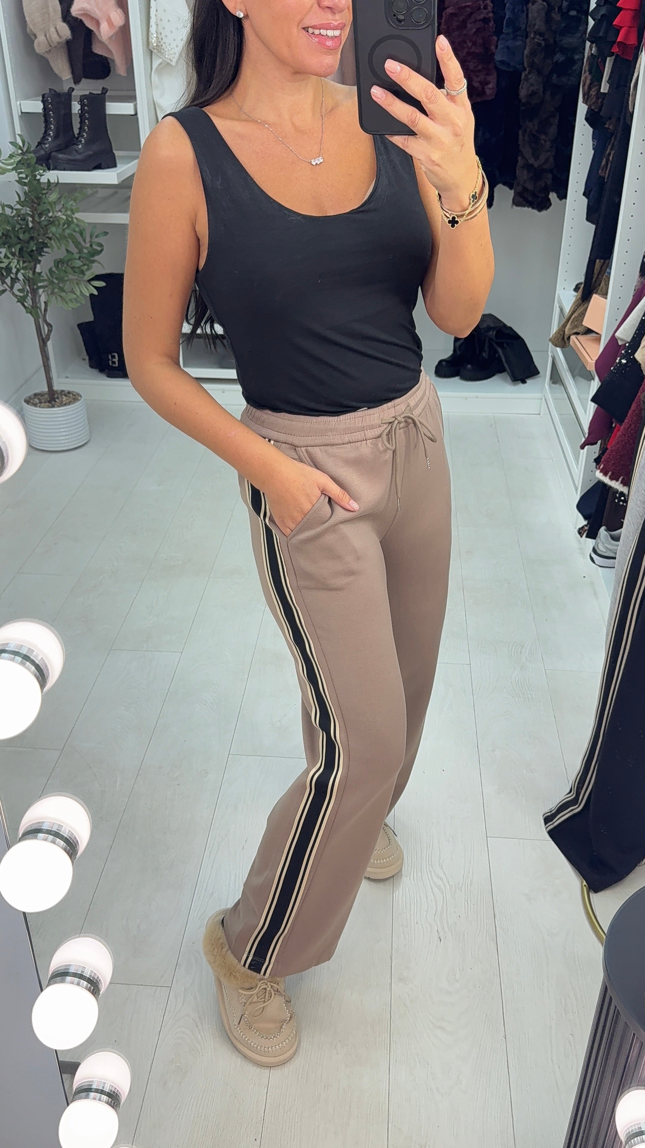 Rochelle Side Stripe Joggers