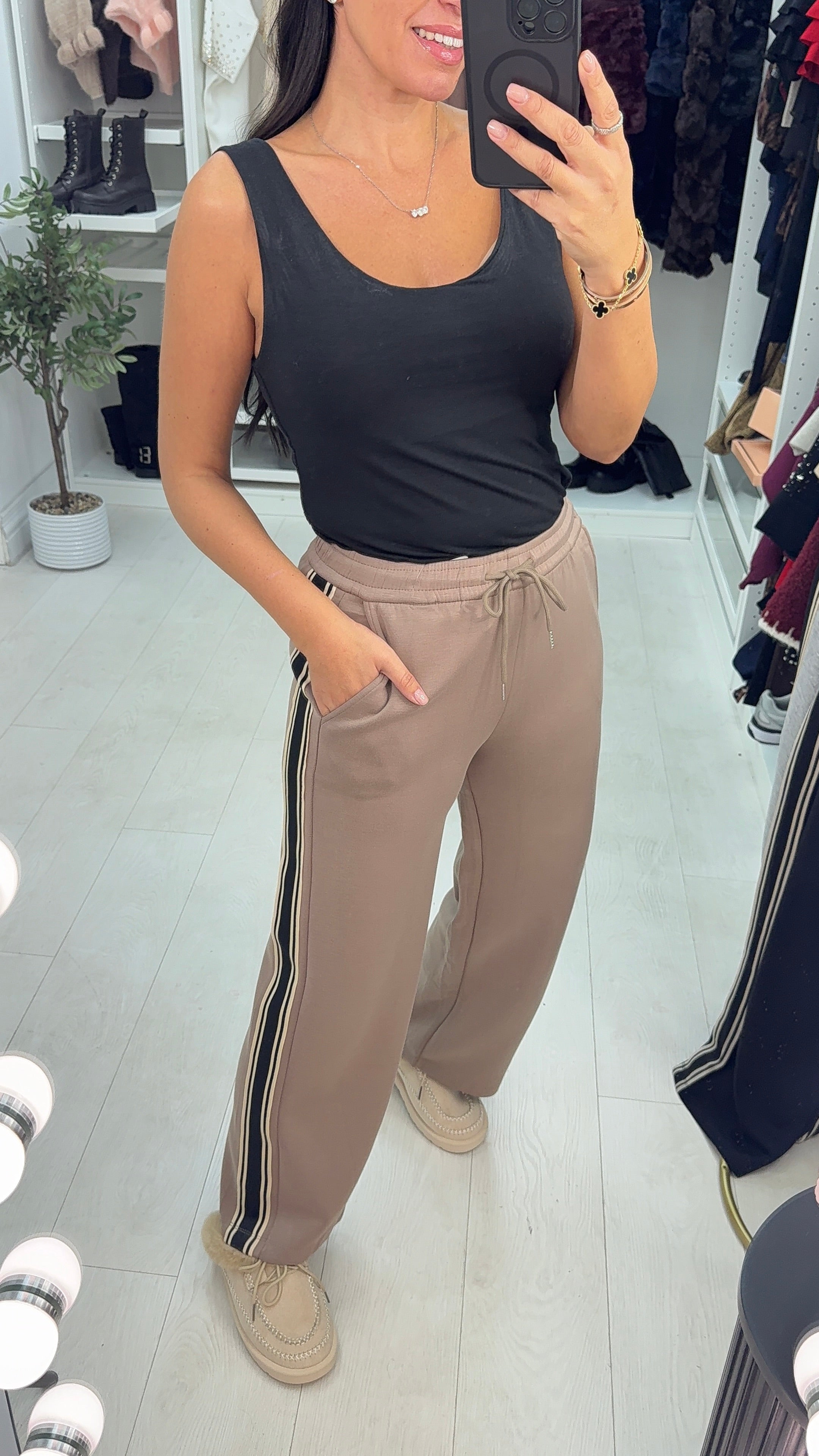 Rochelle Side Stripe Joggers