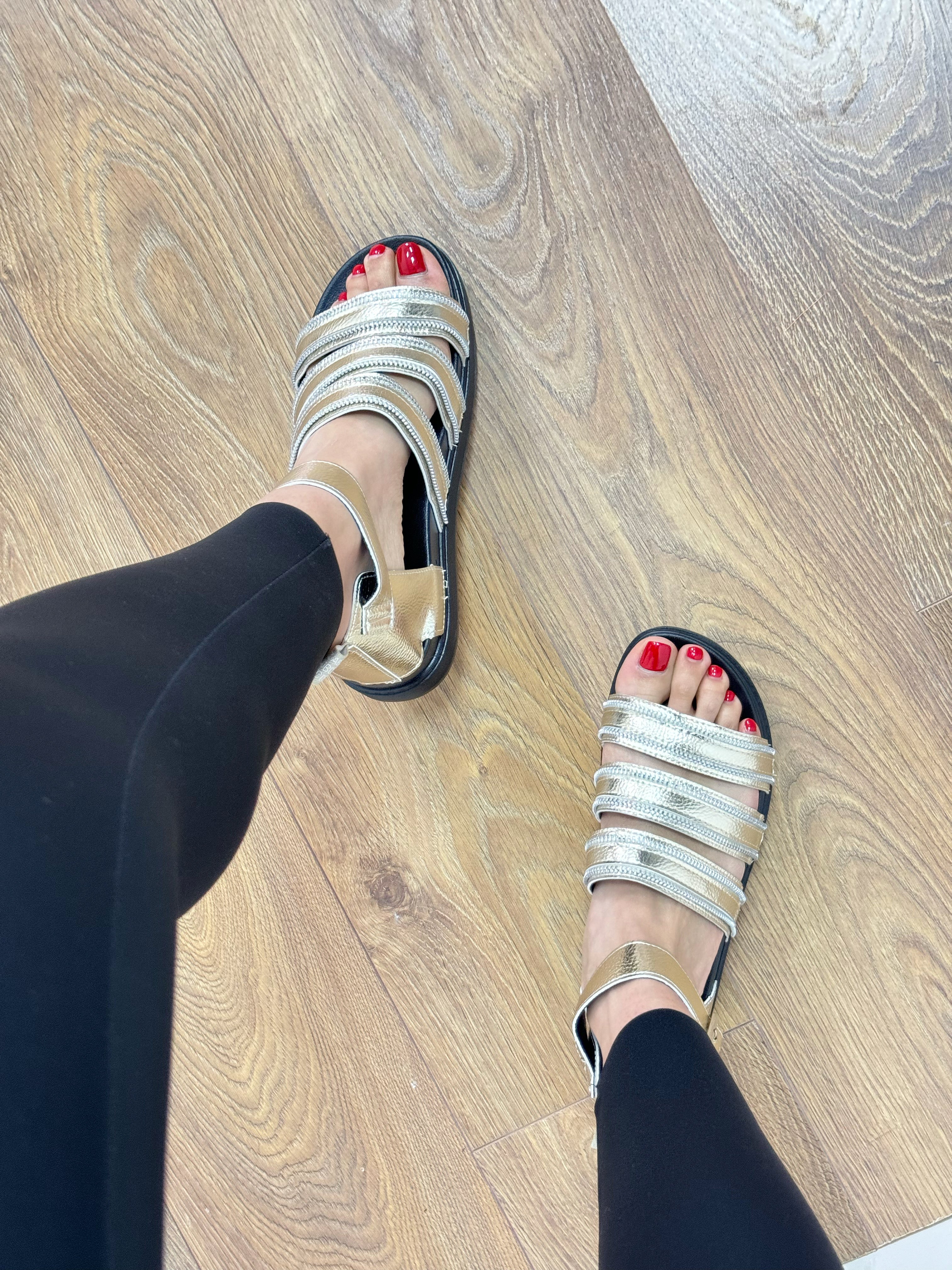 Kinsley Adjustable Buckle Gladiator Sandal