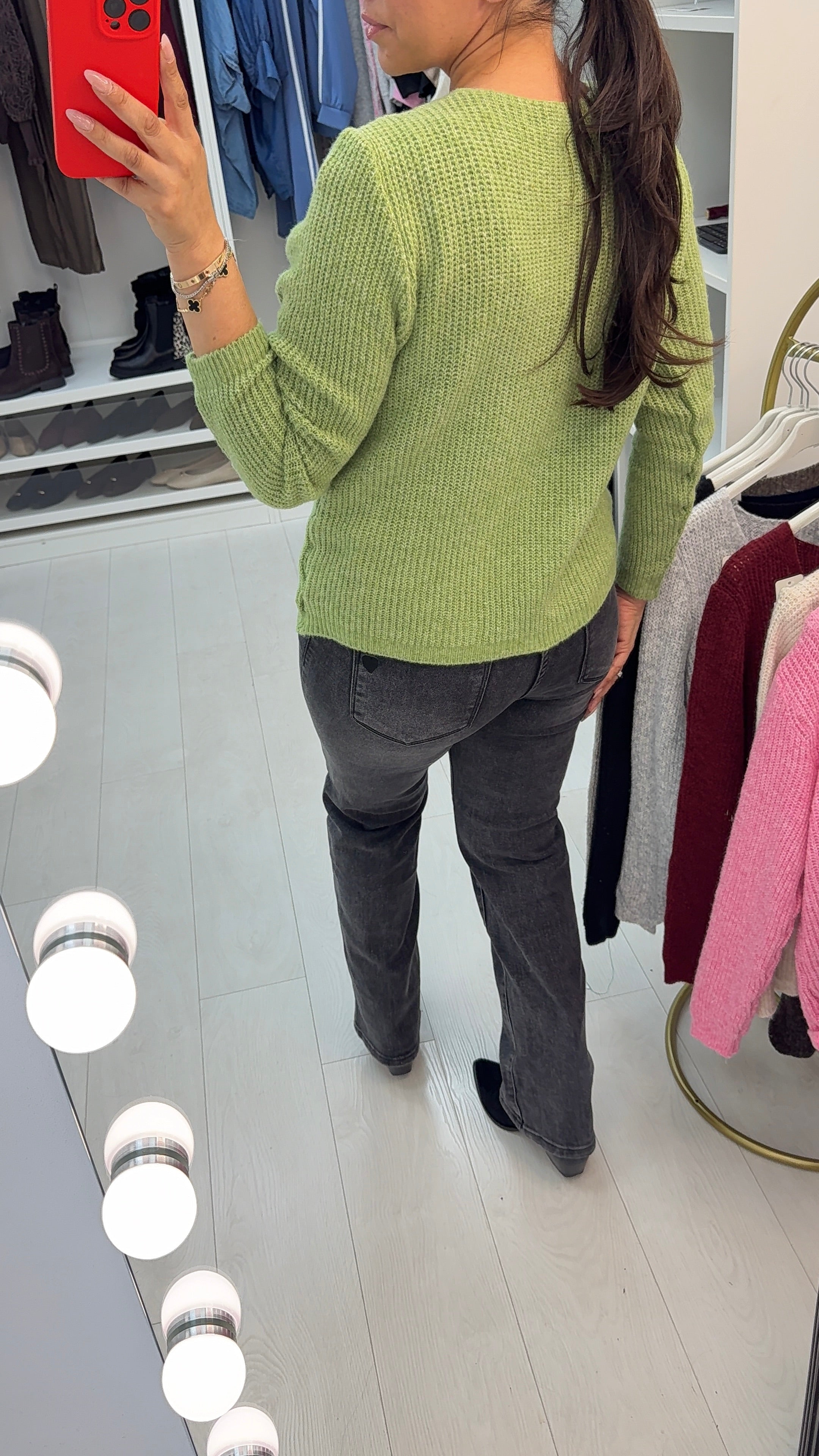 Denia Plain Super Soft Knit Cardigan
