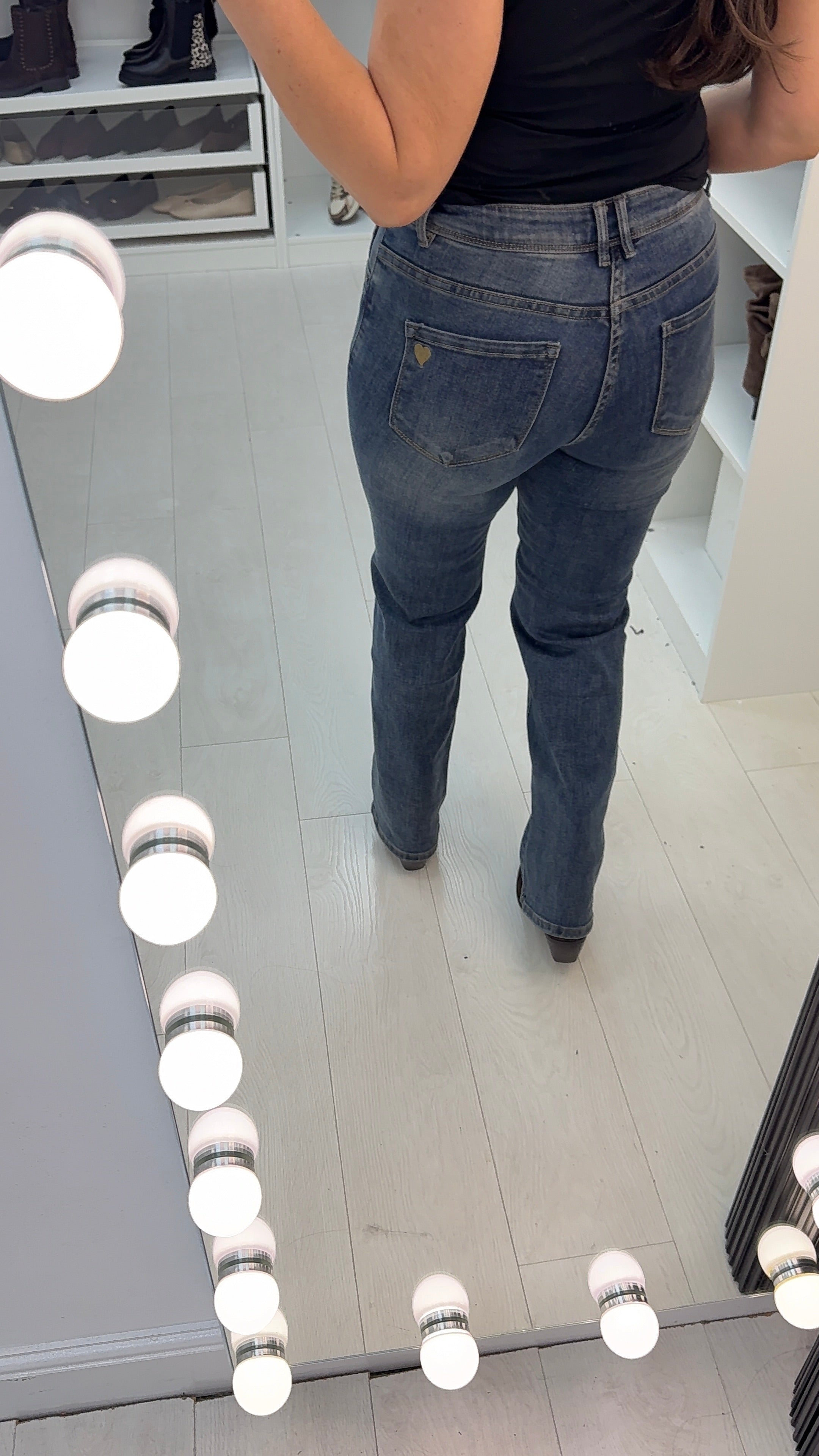 Melina Powerstretch Straight Leg Jeans