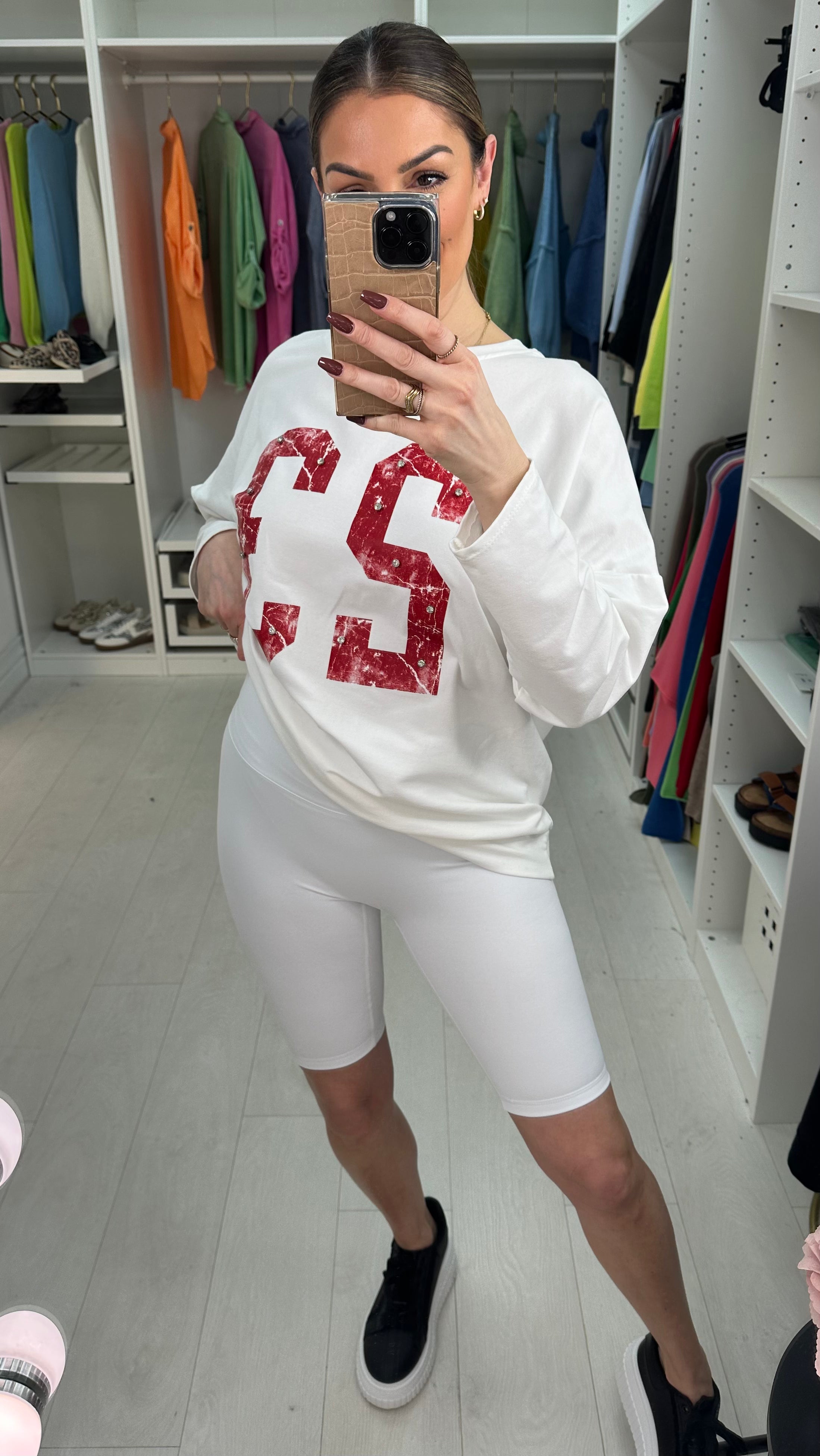 Olivia Plain Super Stretch Cycling Shorts