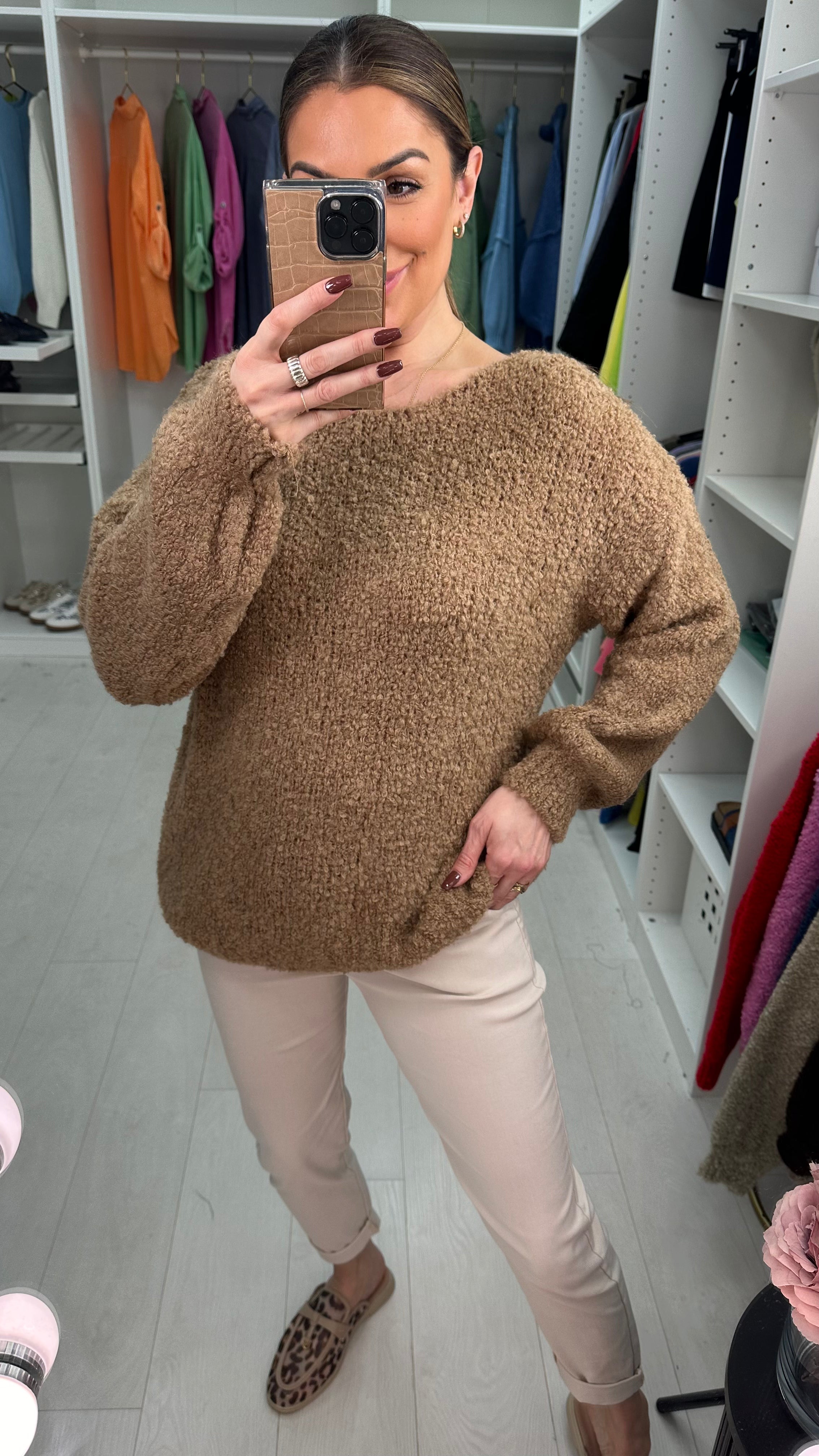 Agatha Boucle Super Soft Jumper
