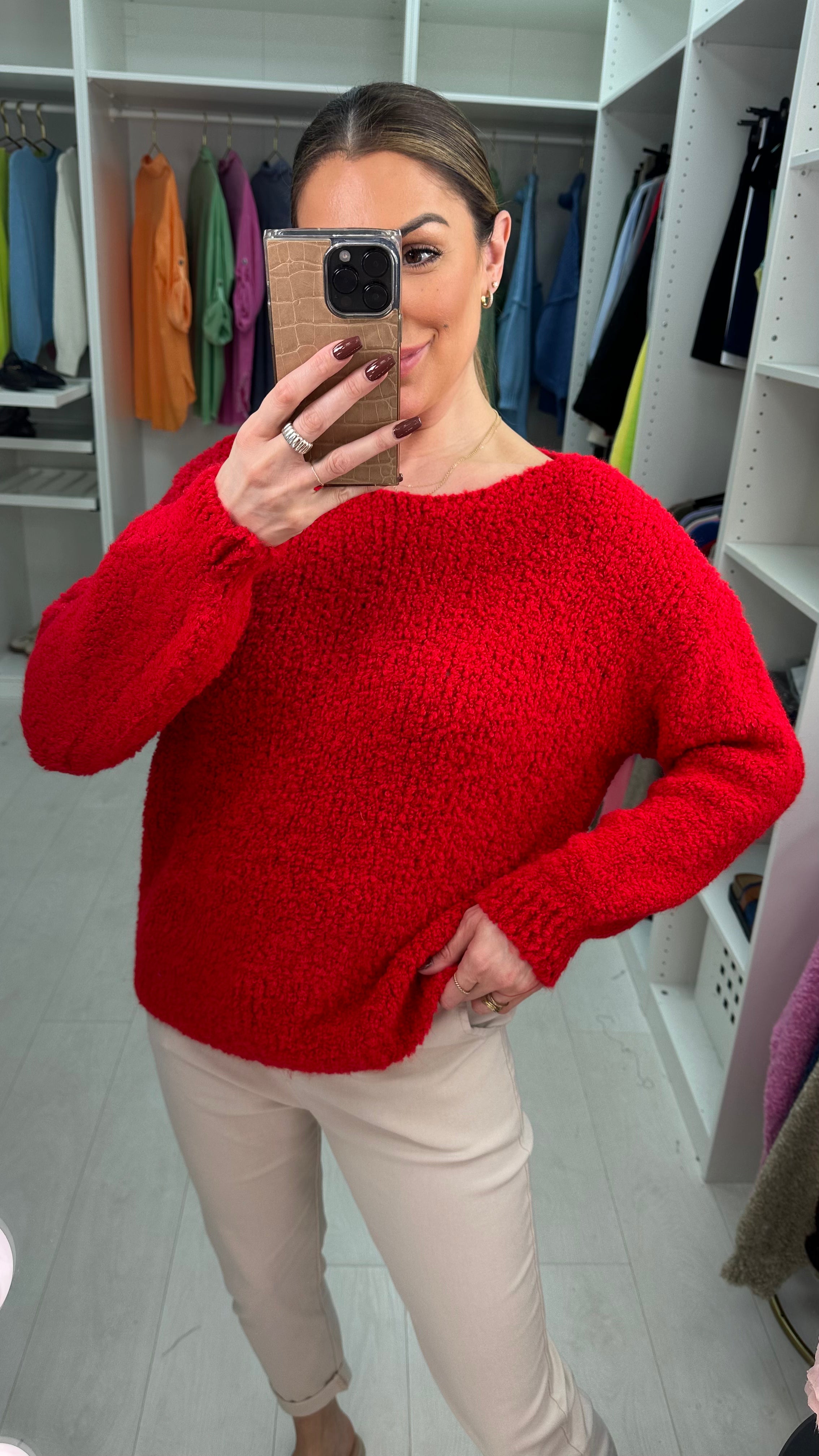 Agatha Boucle Super Soft Jumper