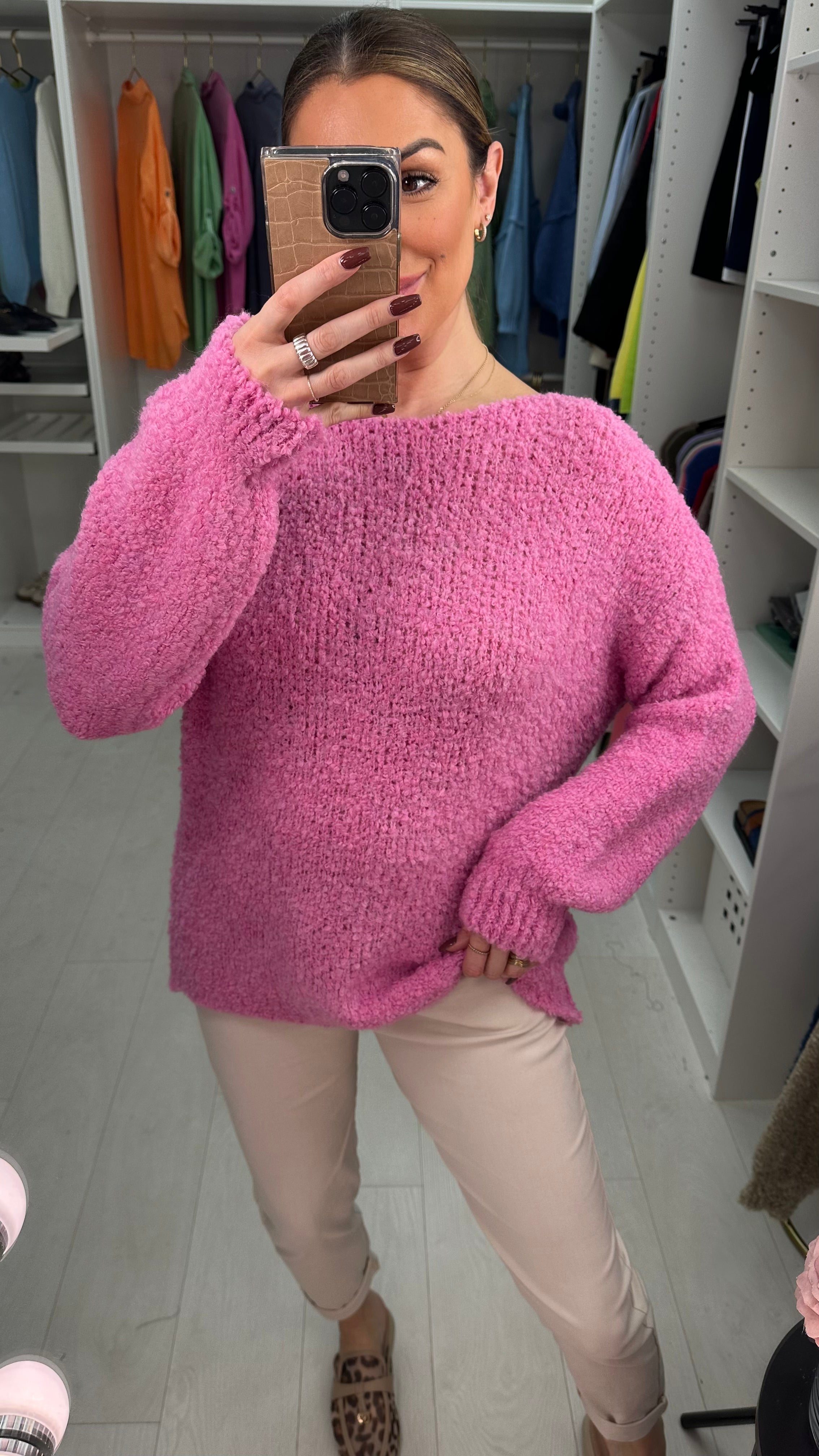 Agatha Boucle Super Soft Jumper