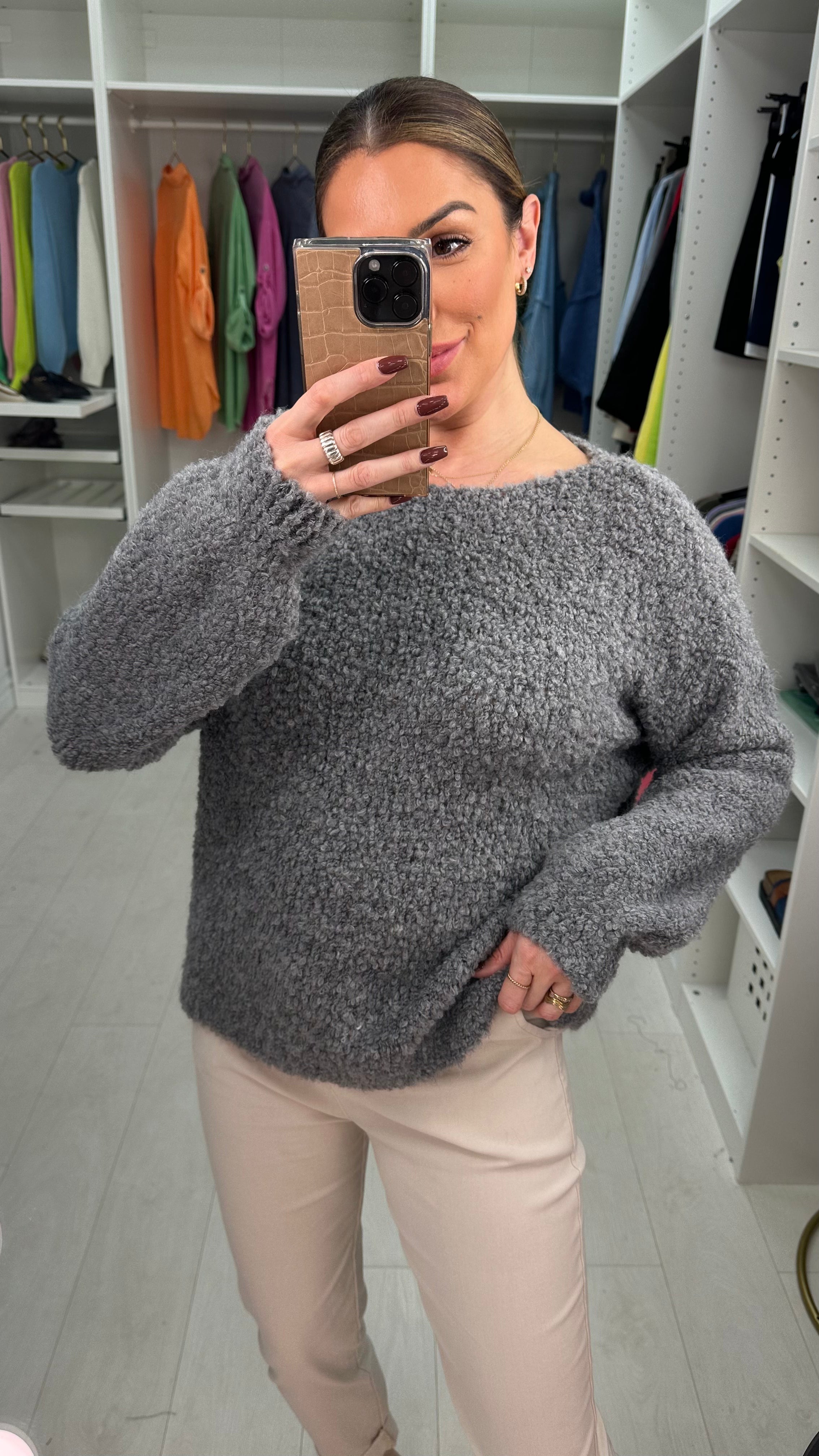 Agatha Boucle Super Soft Jumper