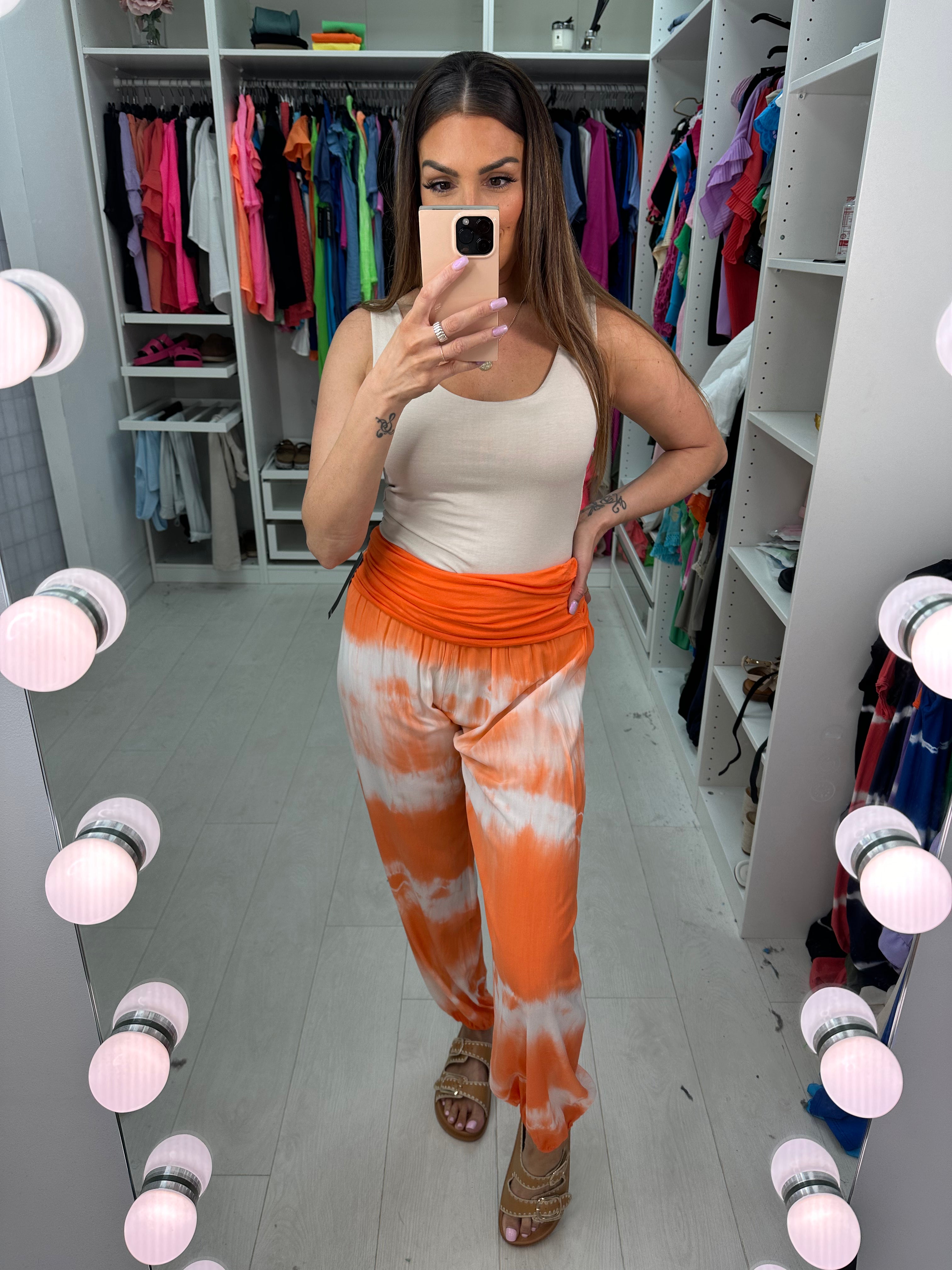 Faith Tie Dye Elasticated Hareems