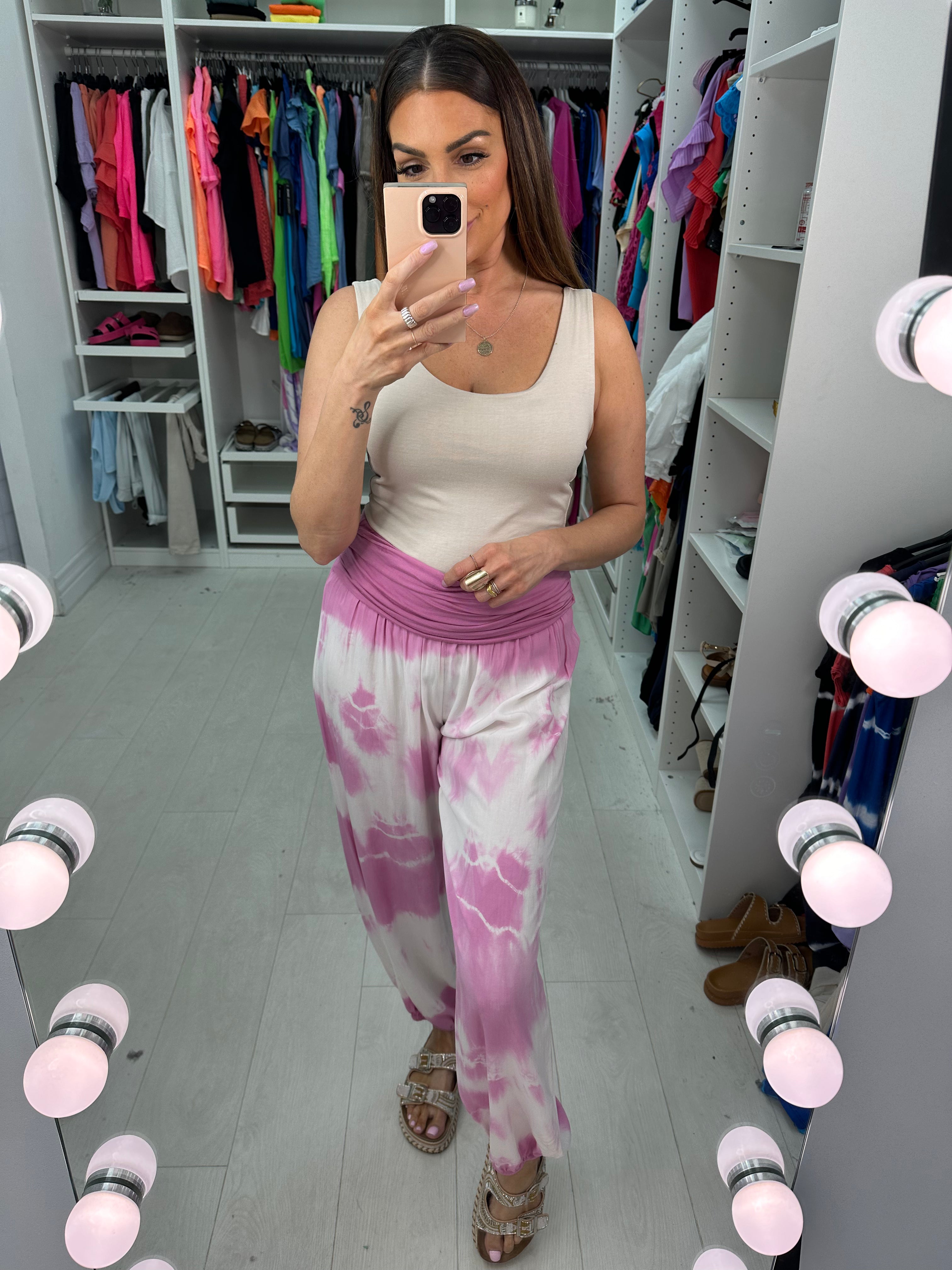 Faith Tie Dye Elasticated Hareems