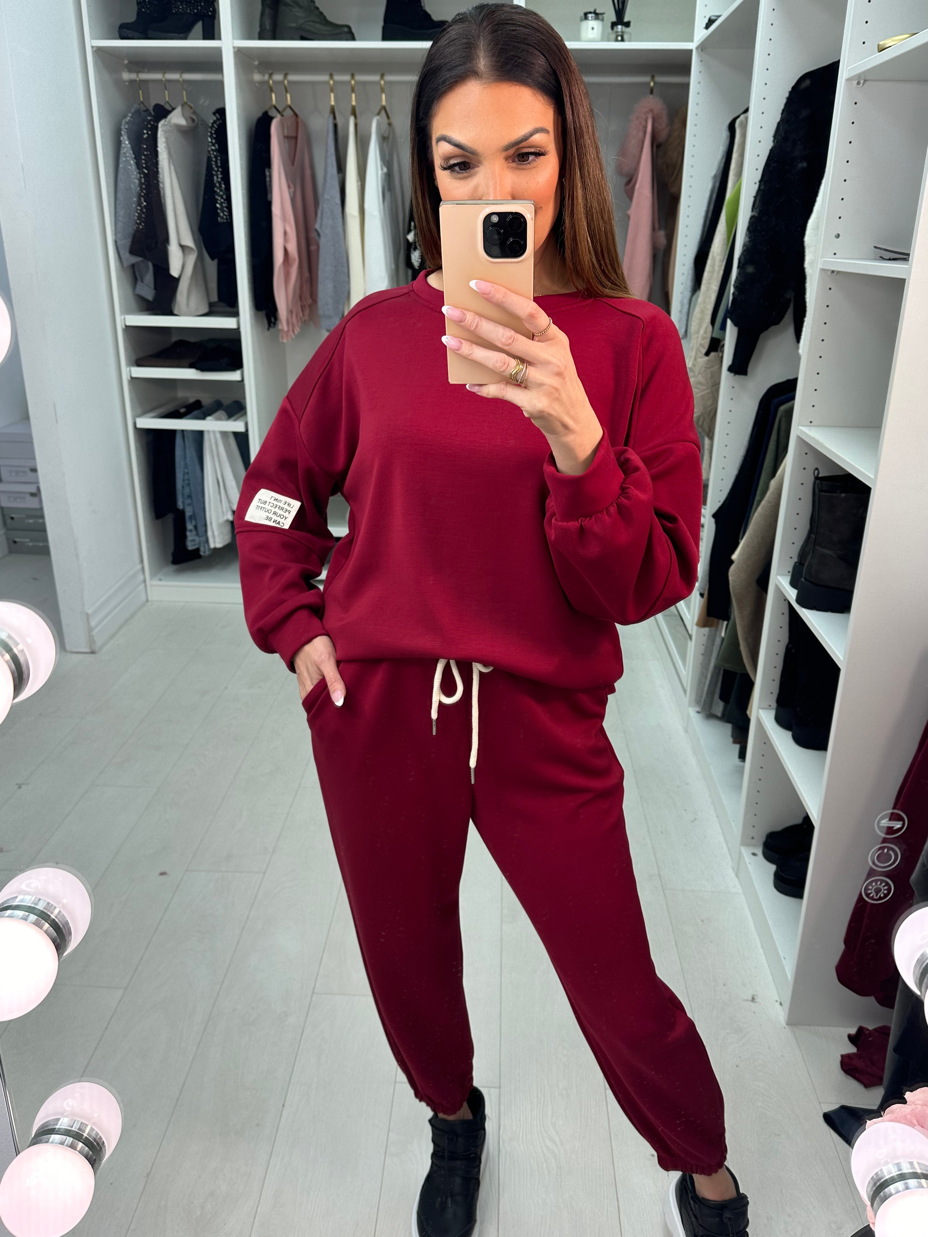 Kingston Plain Sweatshirt And Jogger Set