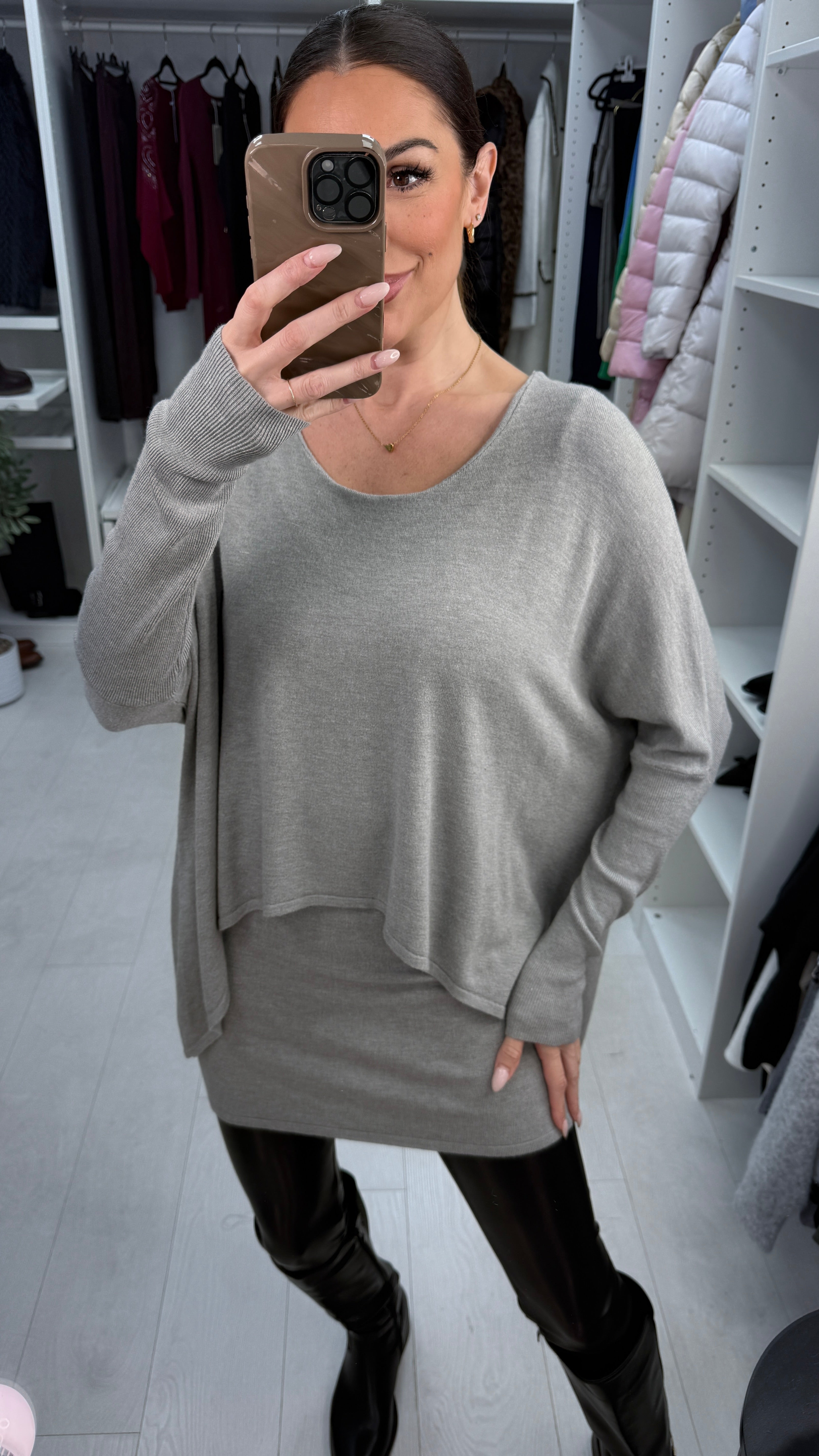 Izzy Double Layered Jumper