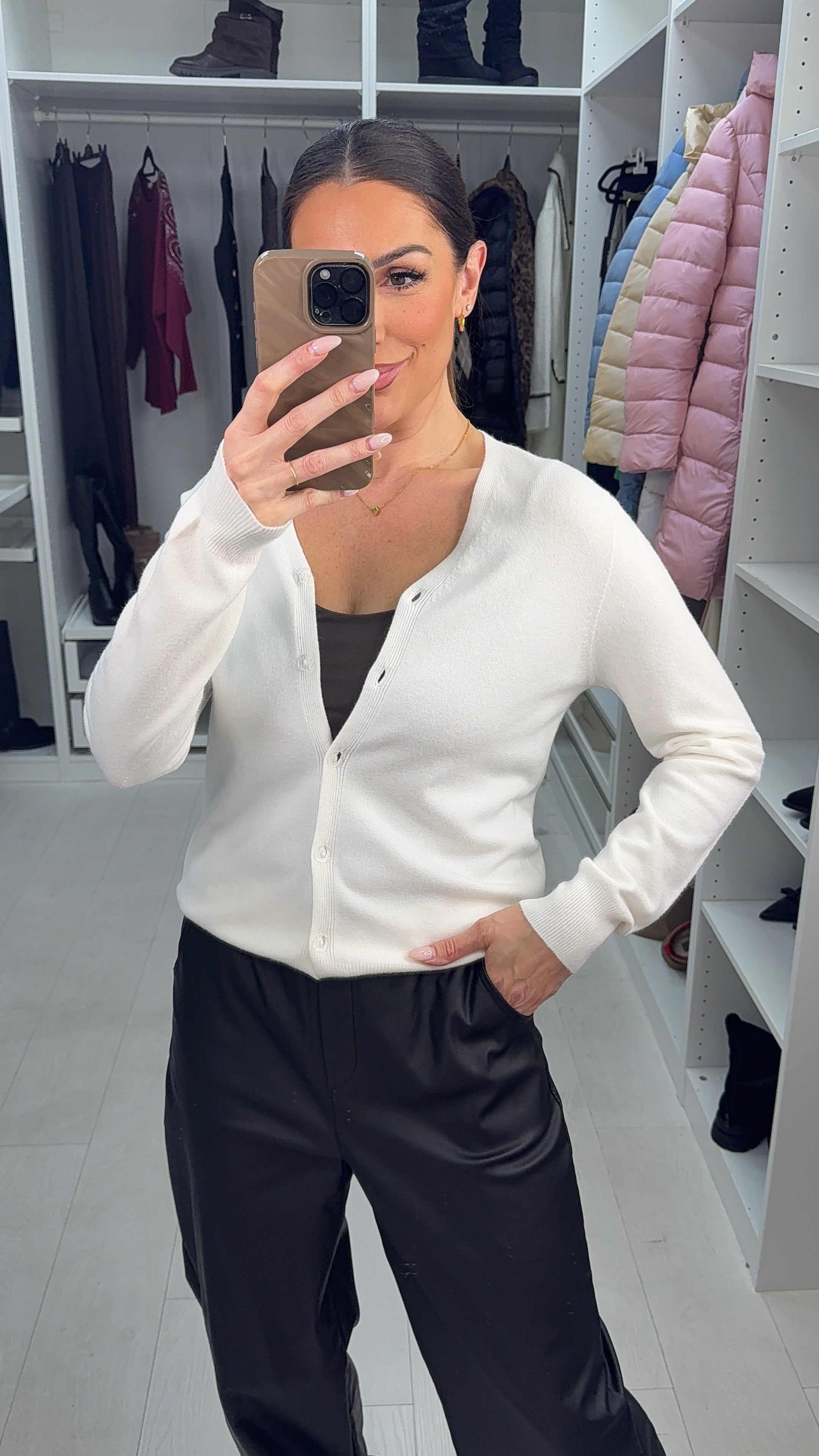 Salem Plain Super Soft Cardigan