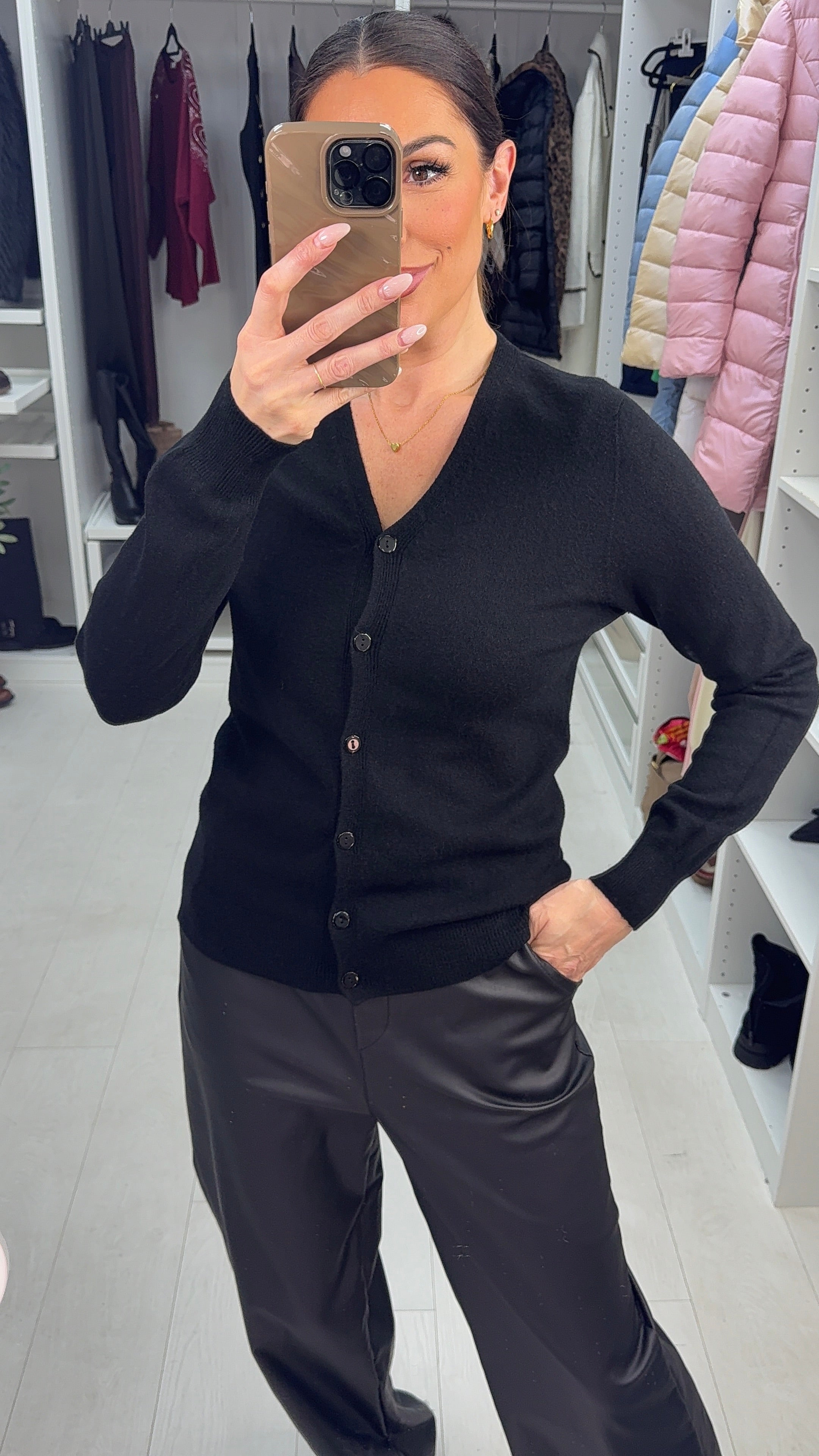 Salem Plain Super Soft Cardigan