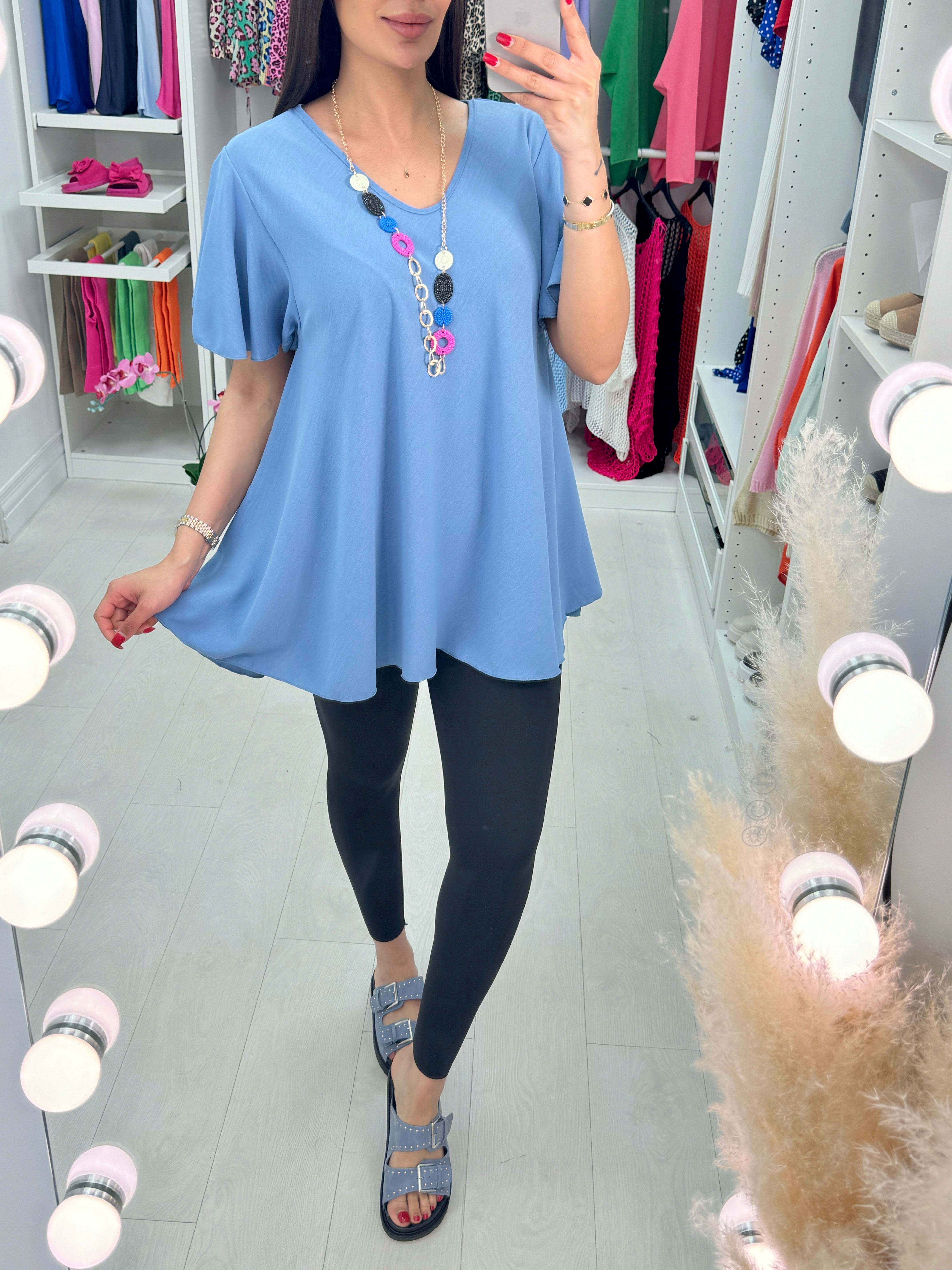 Bernice Angel Sleeve Top