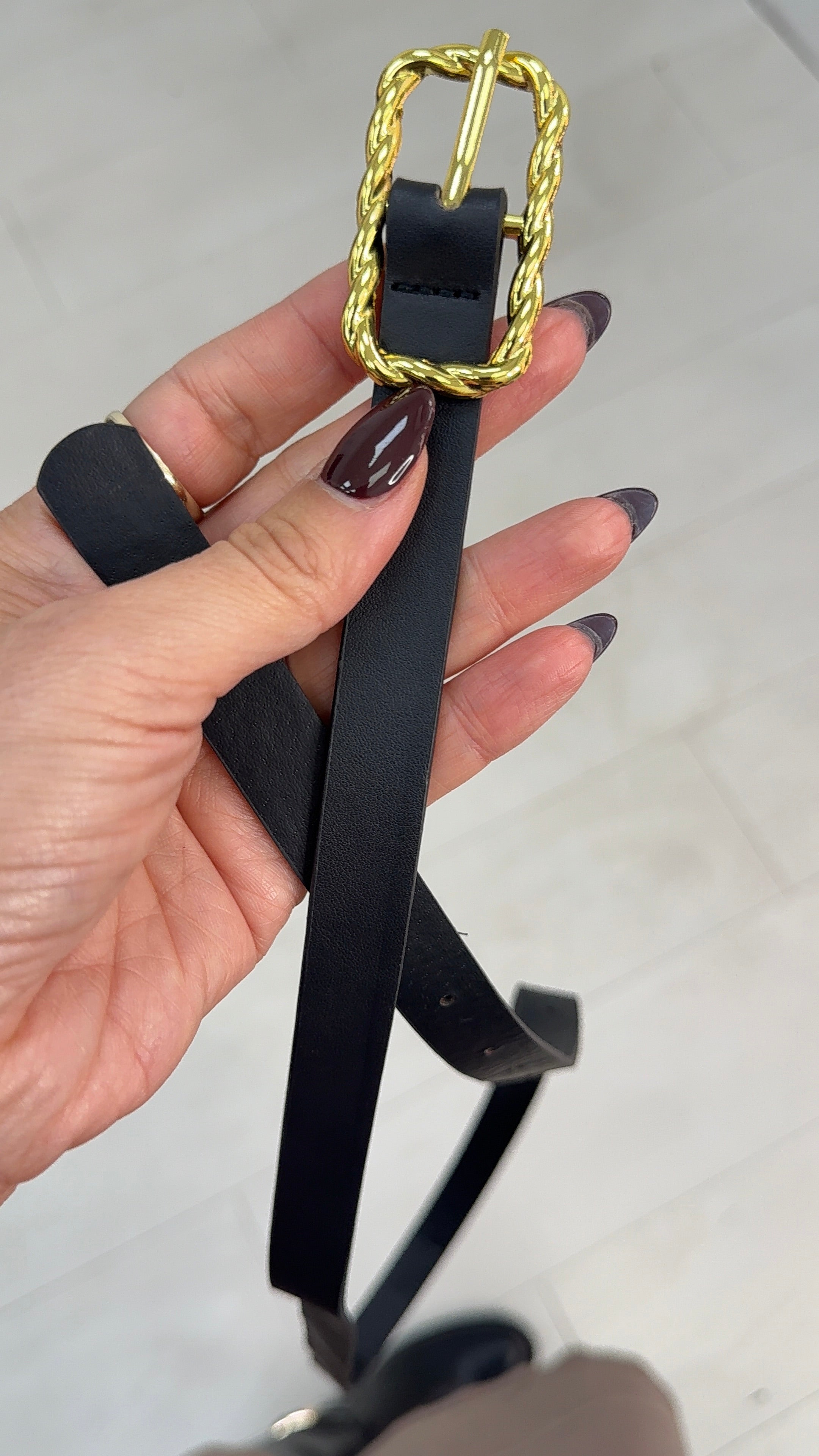 Rhiannon Decorative Faux Leather Belt