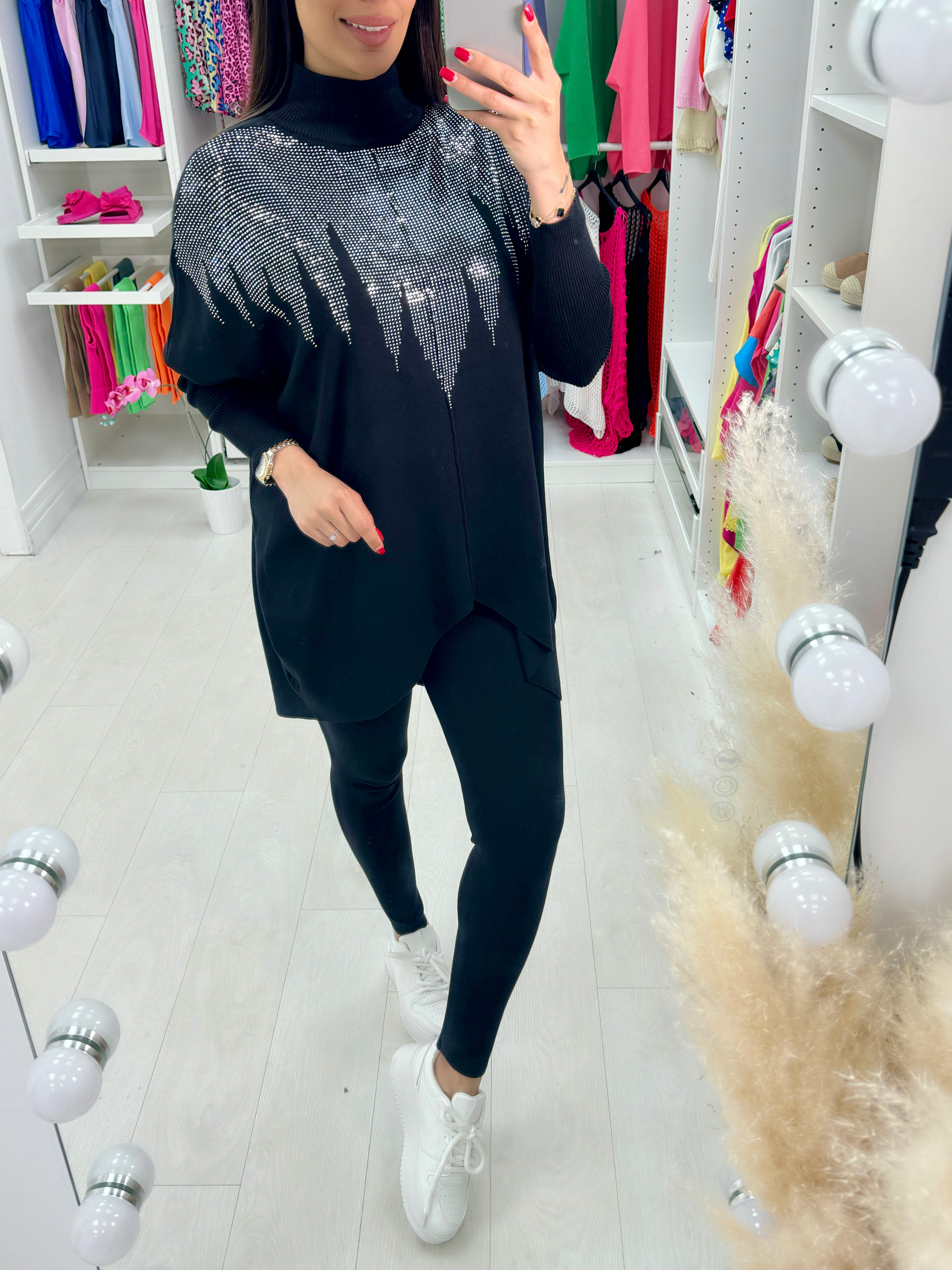 Jerika Diamante Detail Loungeset