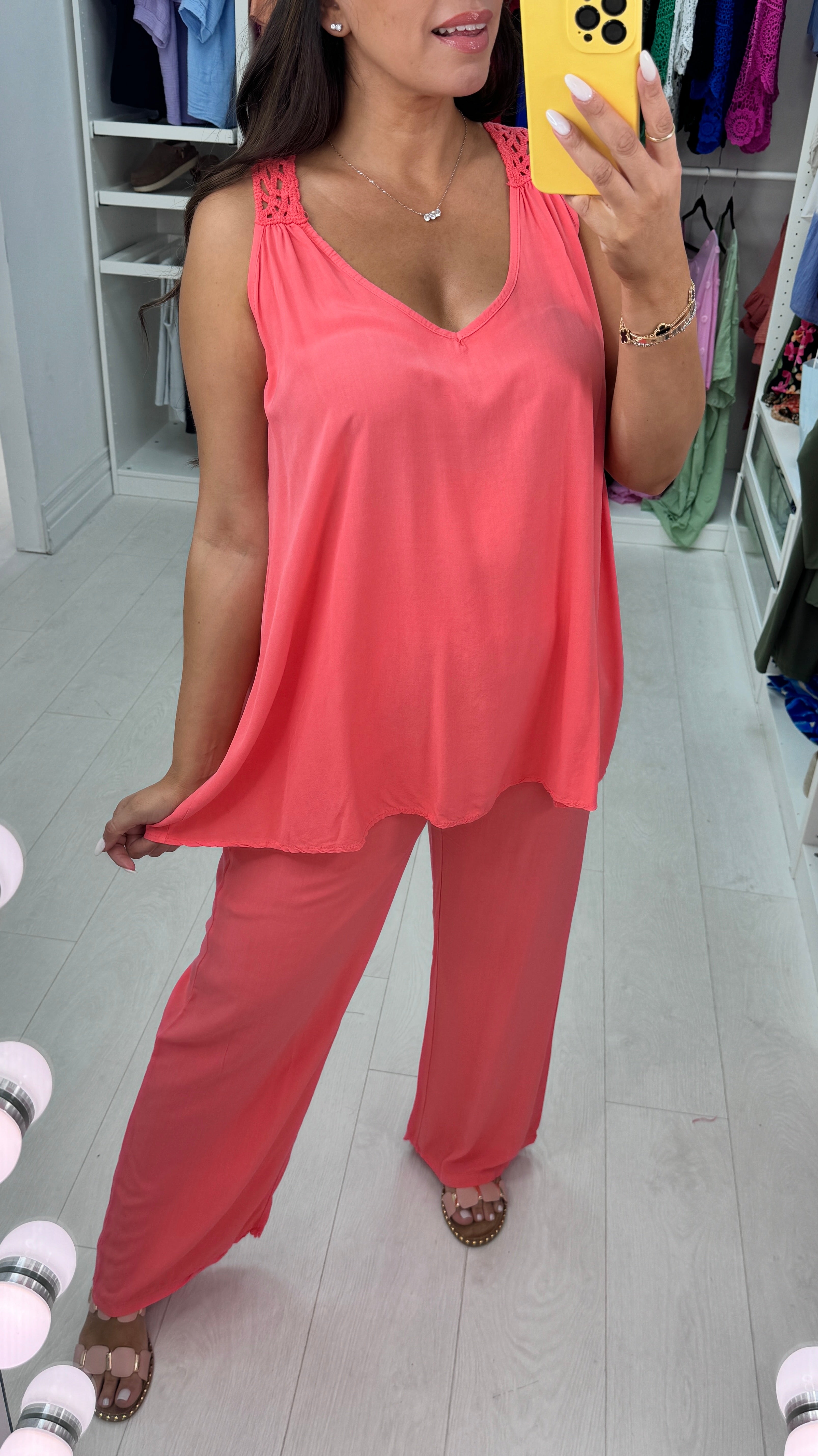 Tanitha Crochet Loose Fit Co-Ord