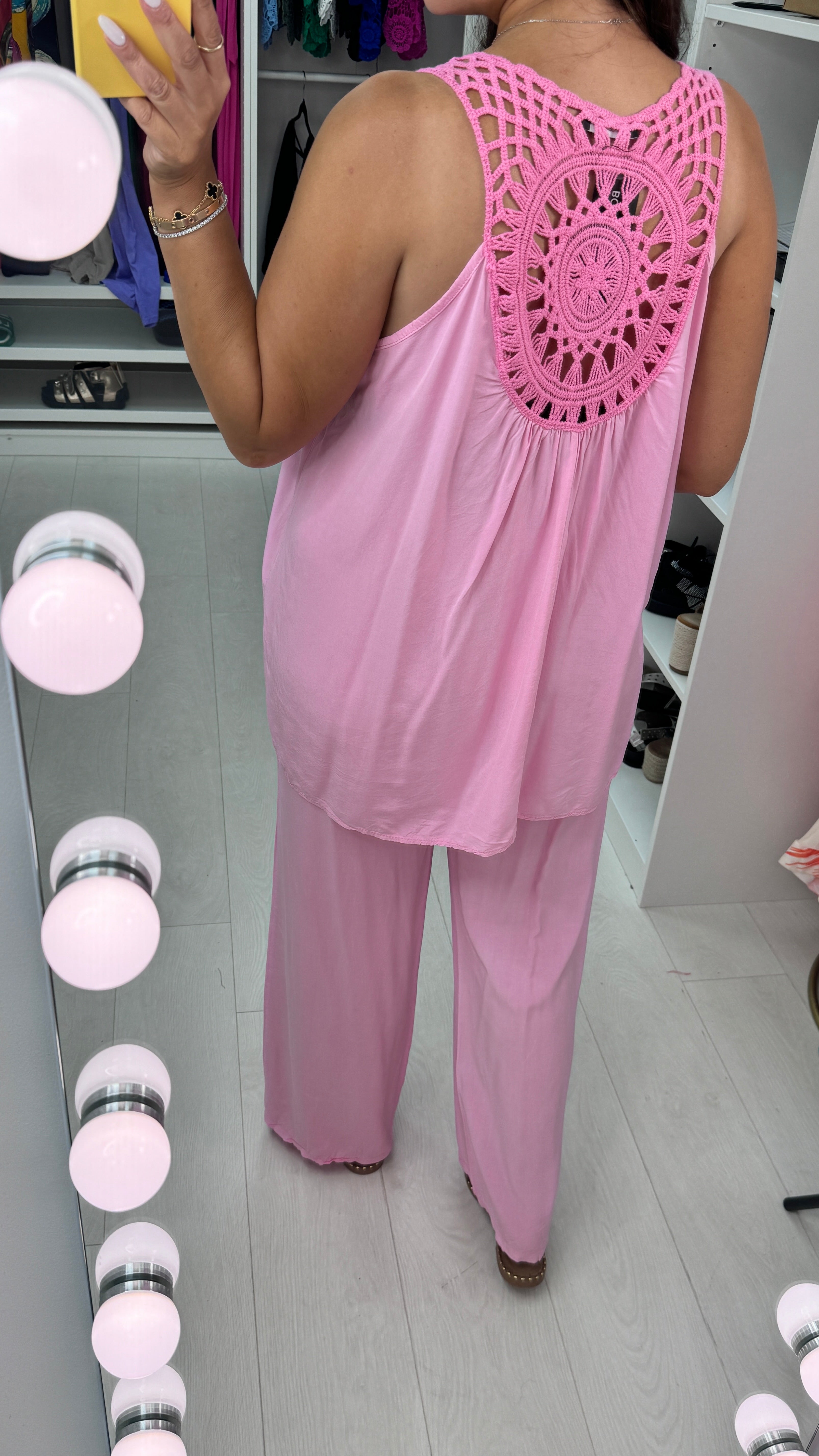 Tanitha Crochet Loose Fit Co-Ord