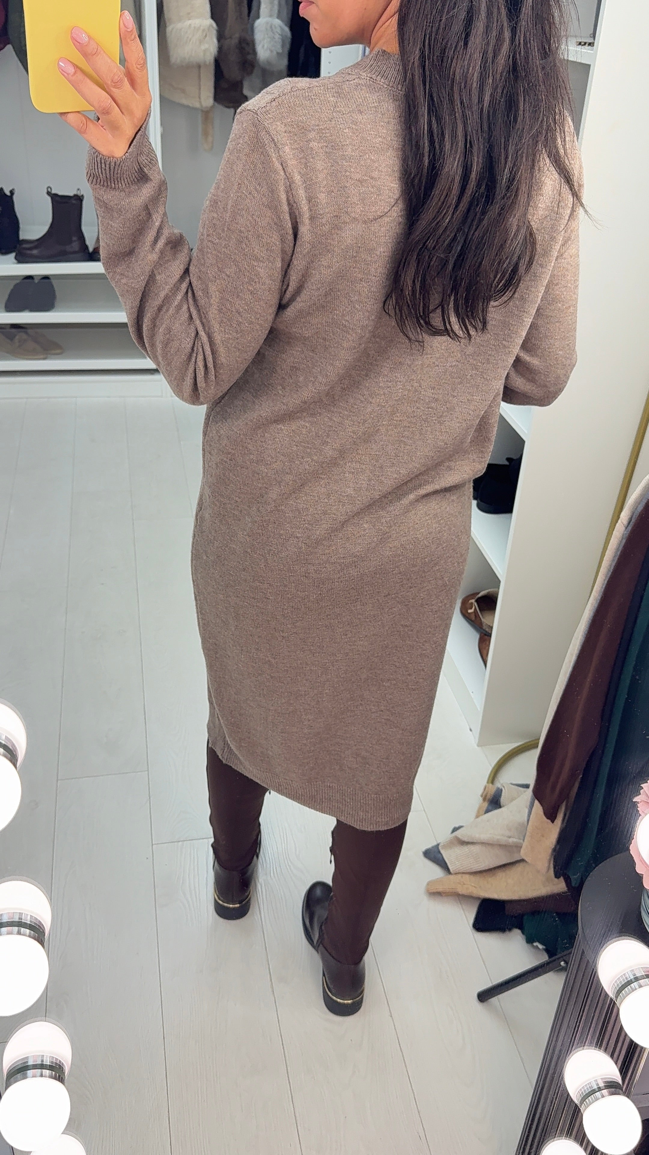 Miriam Cable Detail Knitted Dress