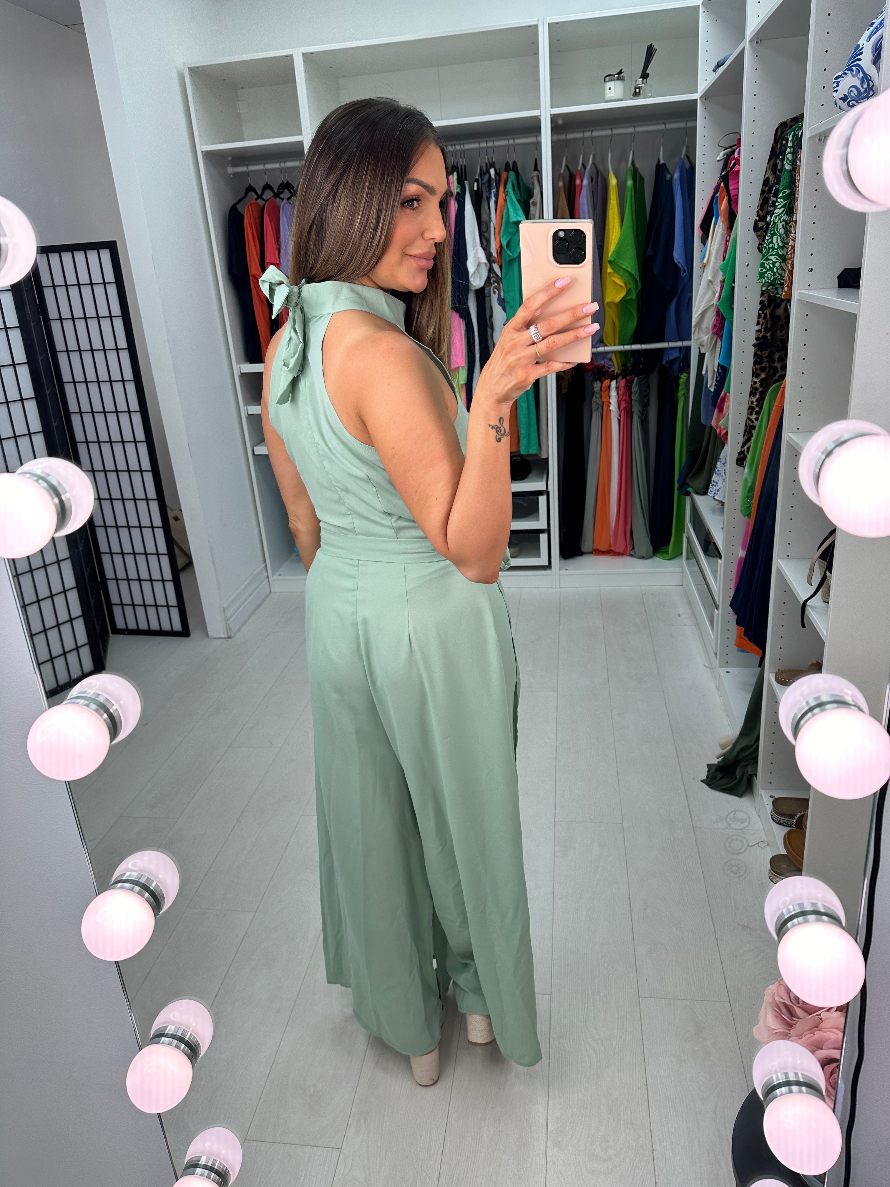 Nyla Halter Neck Jumpsuit