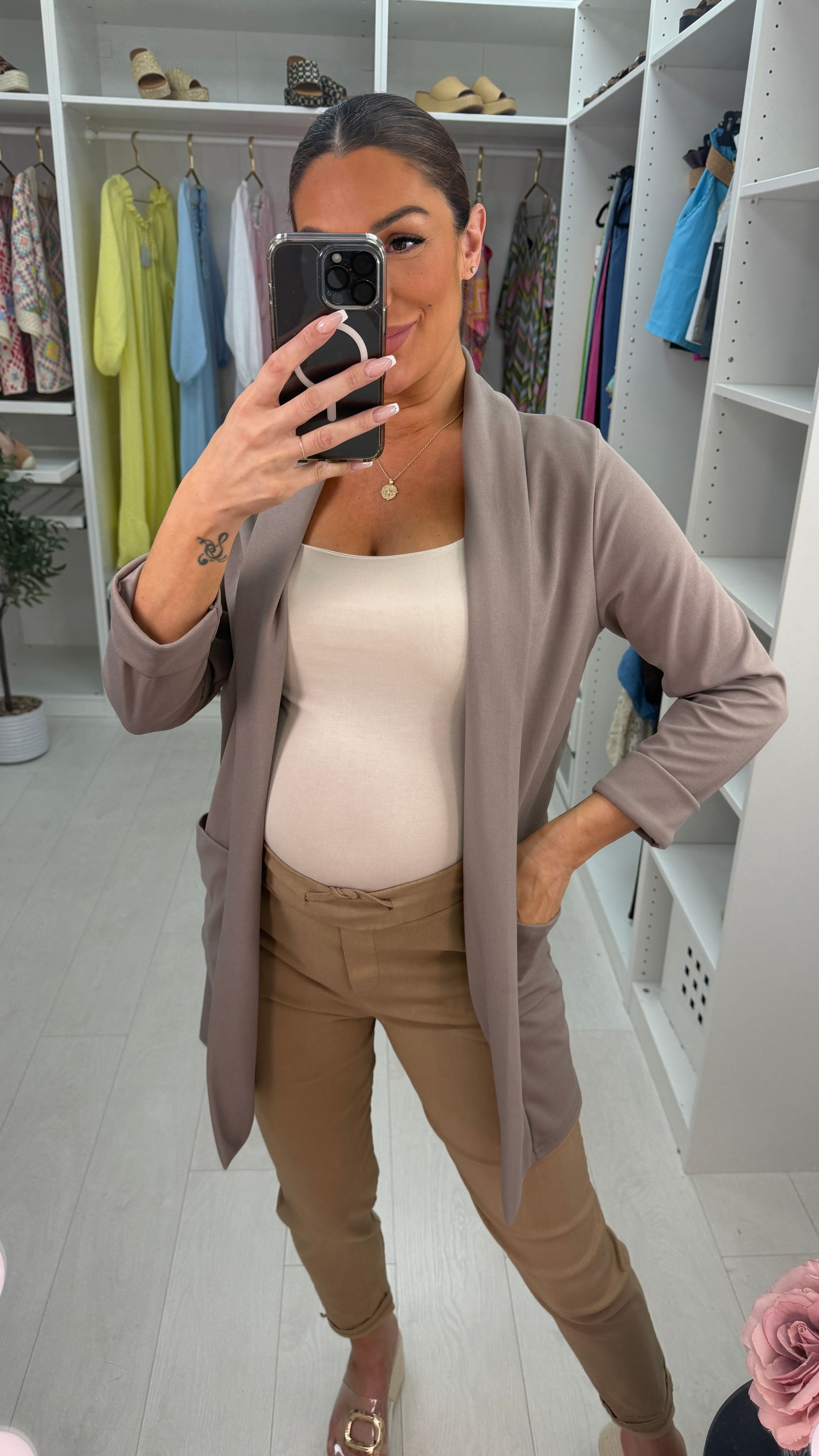 Felicie Plain Lightweight Blazer