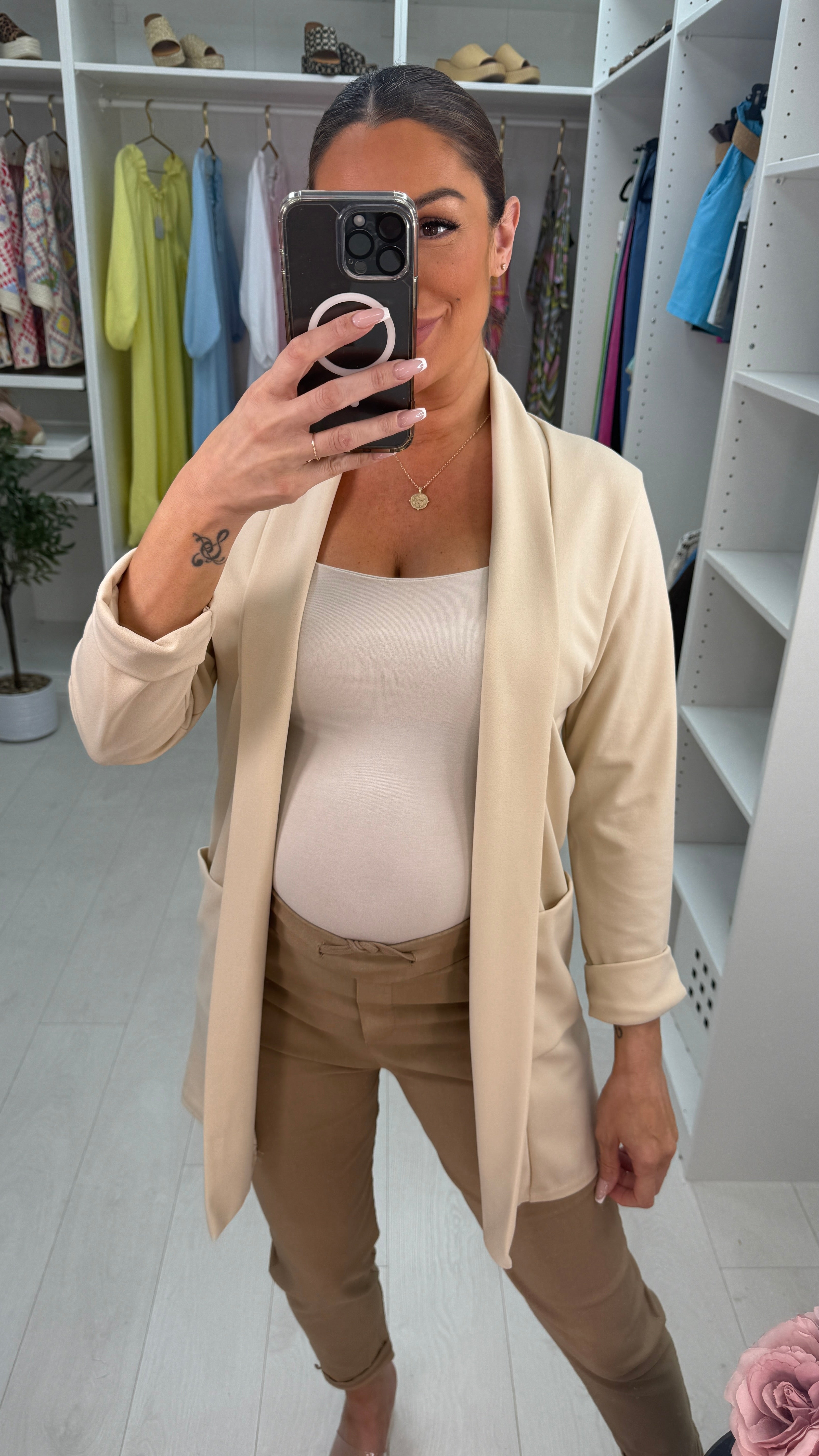 Felicie Plain Lightweight Blazer