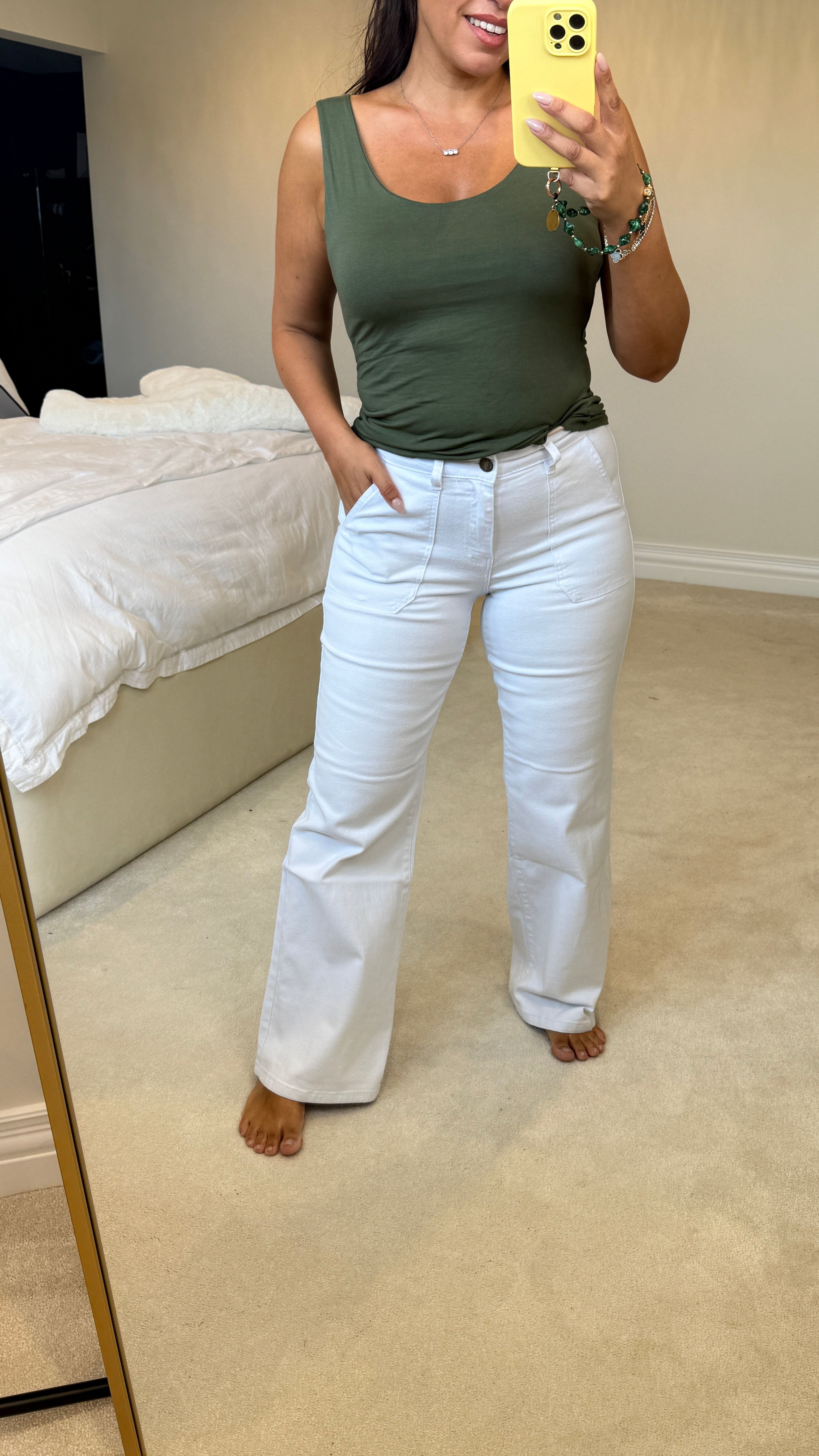 Floriana Wide Leg Shaping Jeans