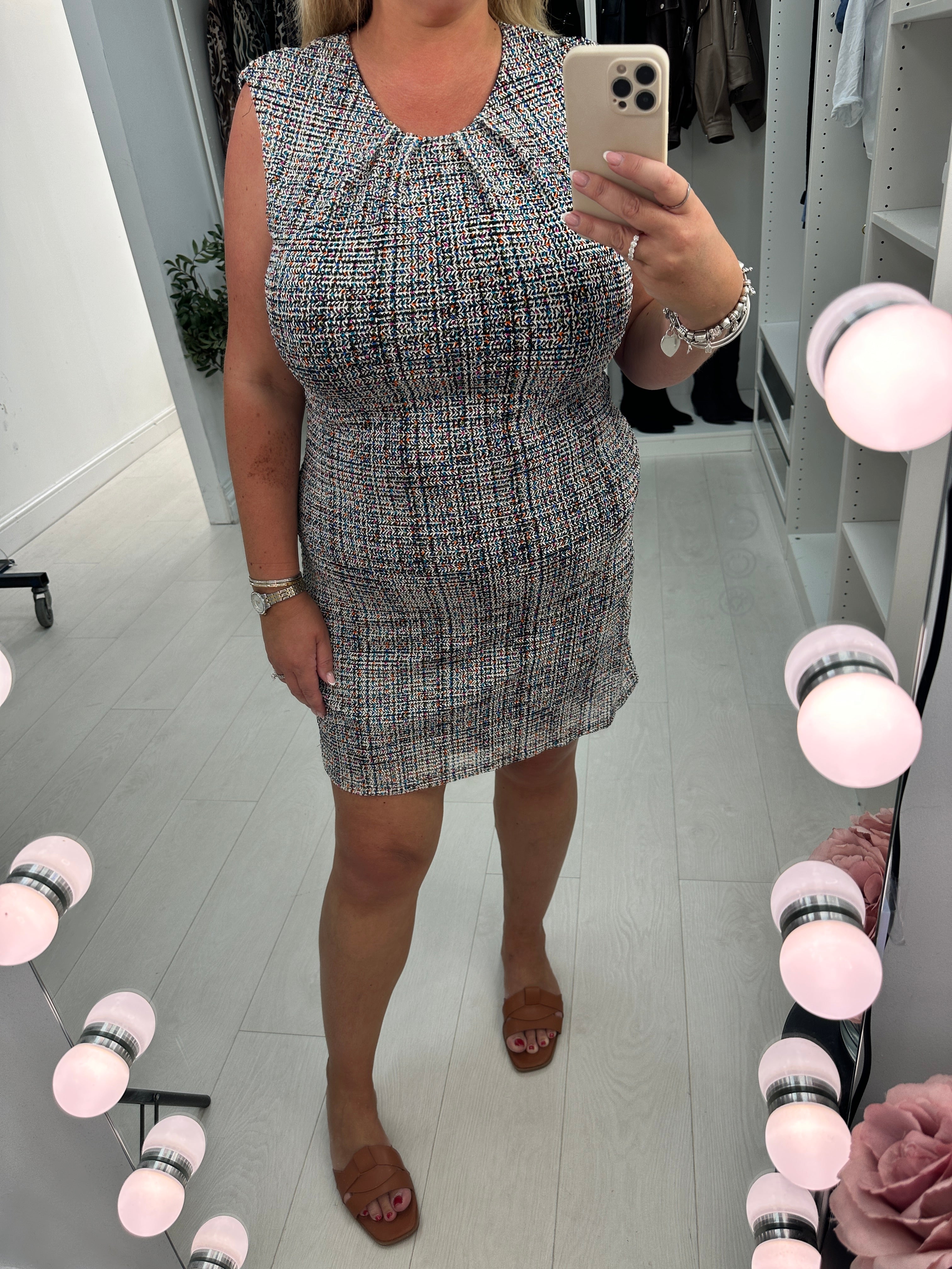 Torvill Multi Colour Shift Dress