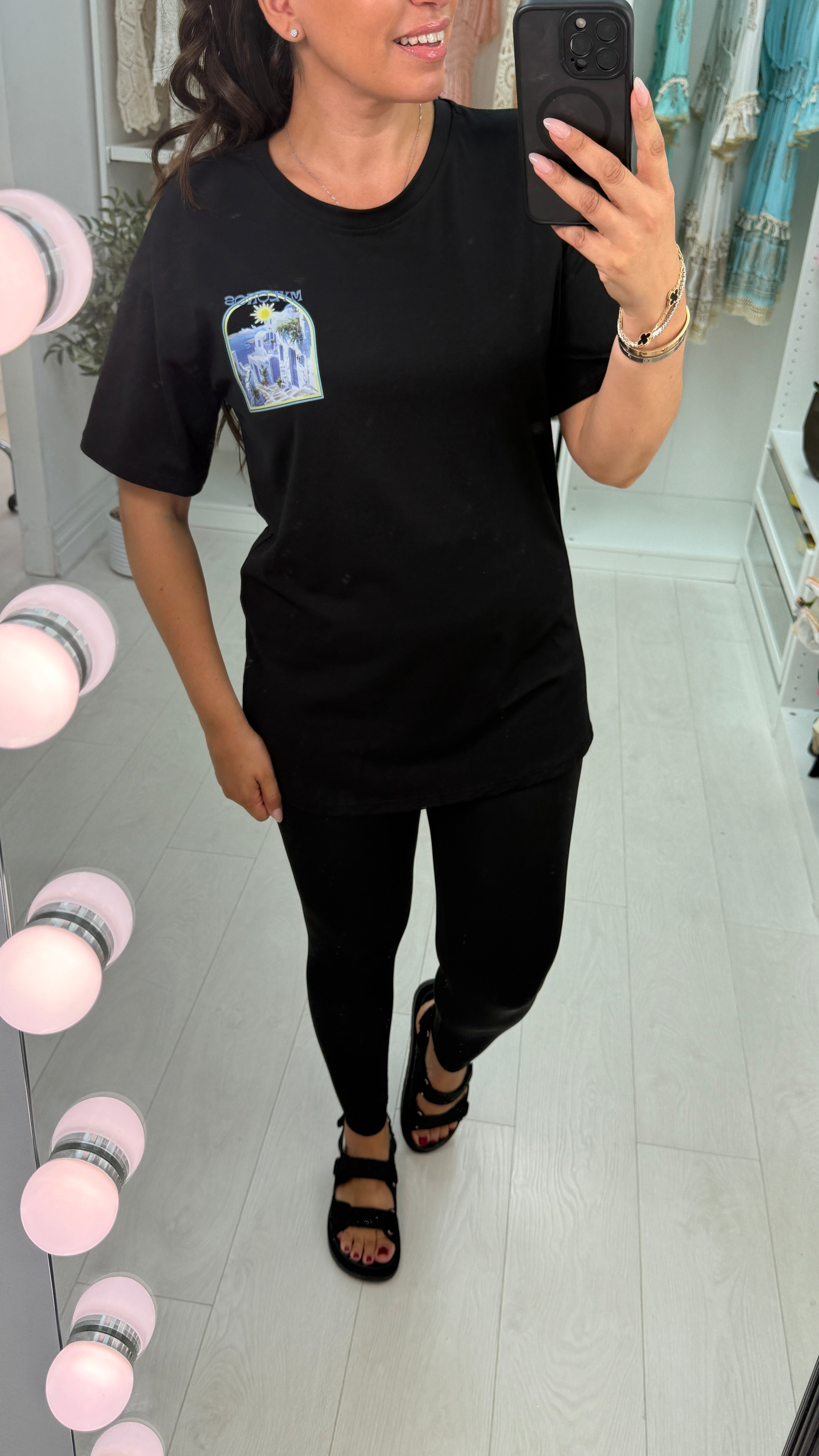 Sunny MYKONOS Graphic T-Shirt