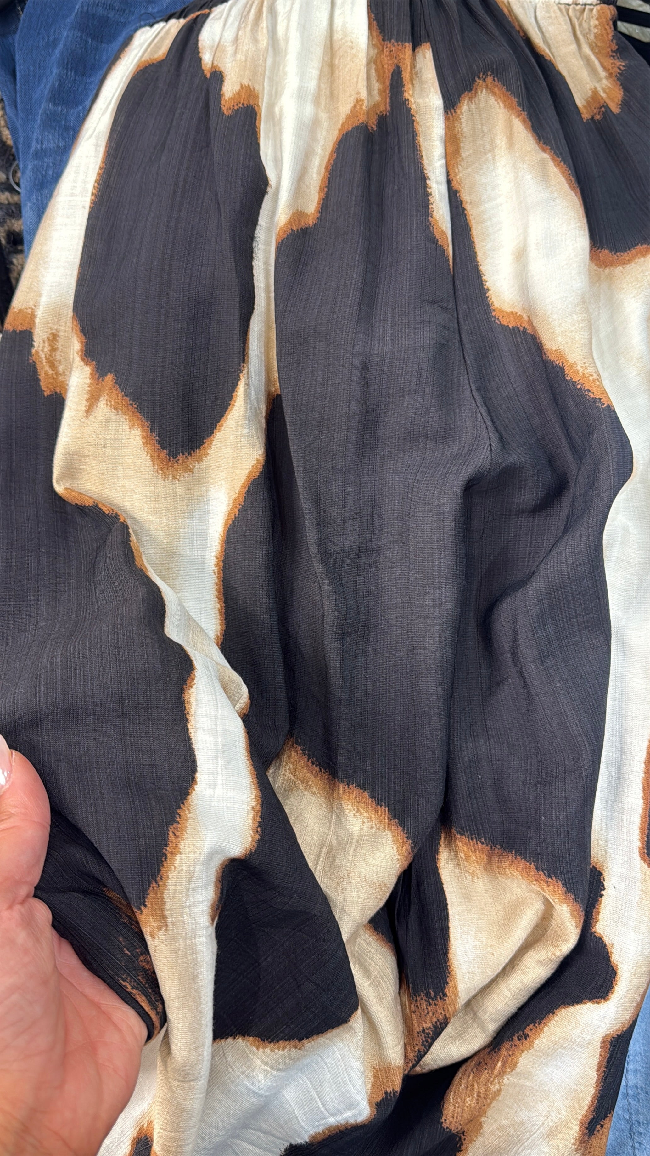 Luciana Abstract Print Shirt Co-Ord Set