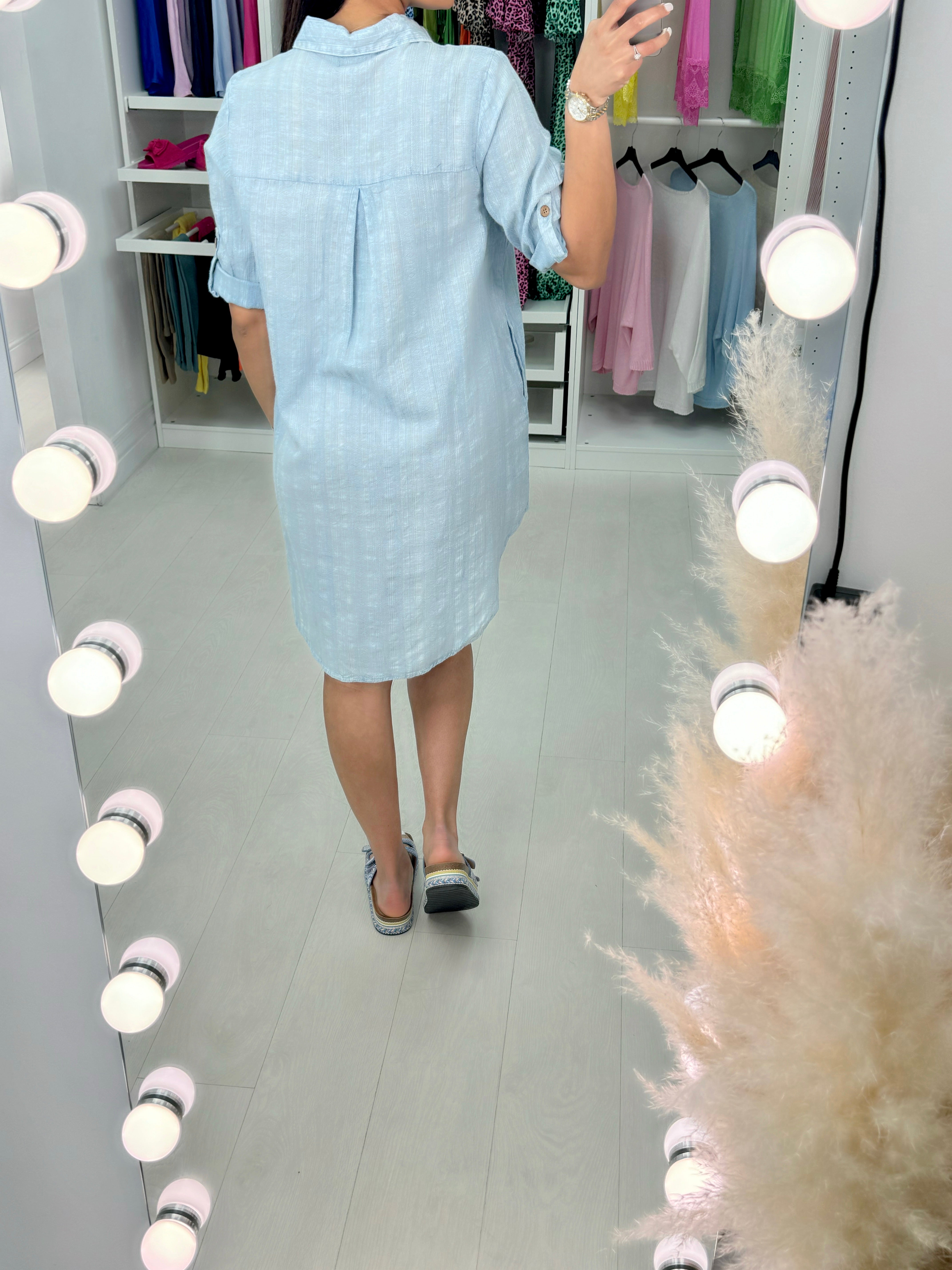 Nasrin Wash Button Down Shirt