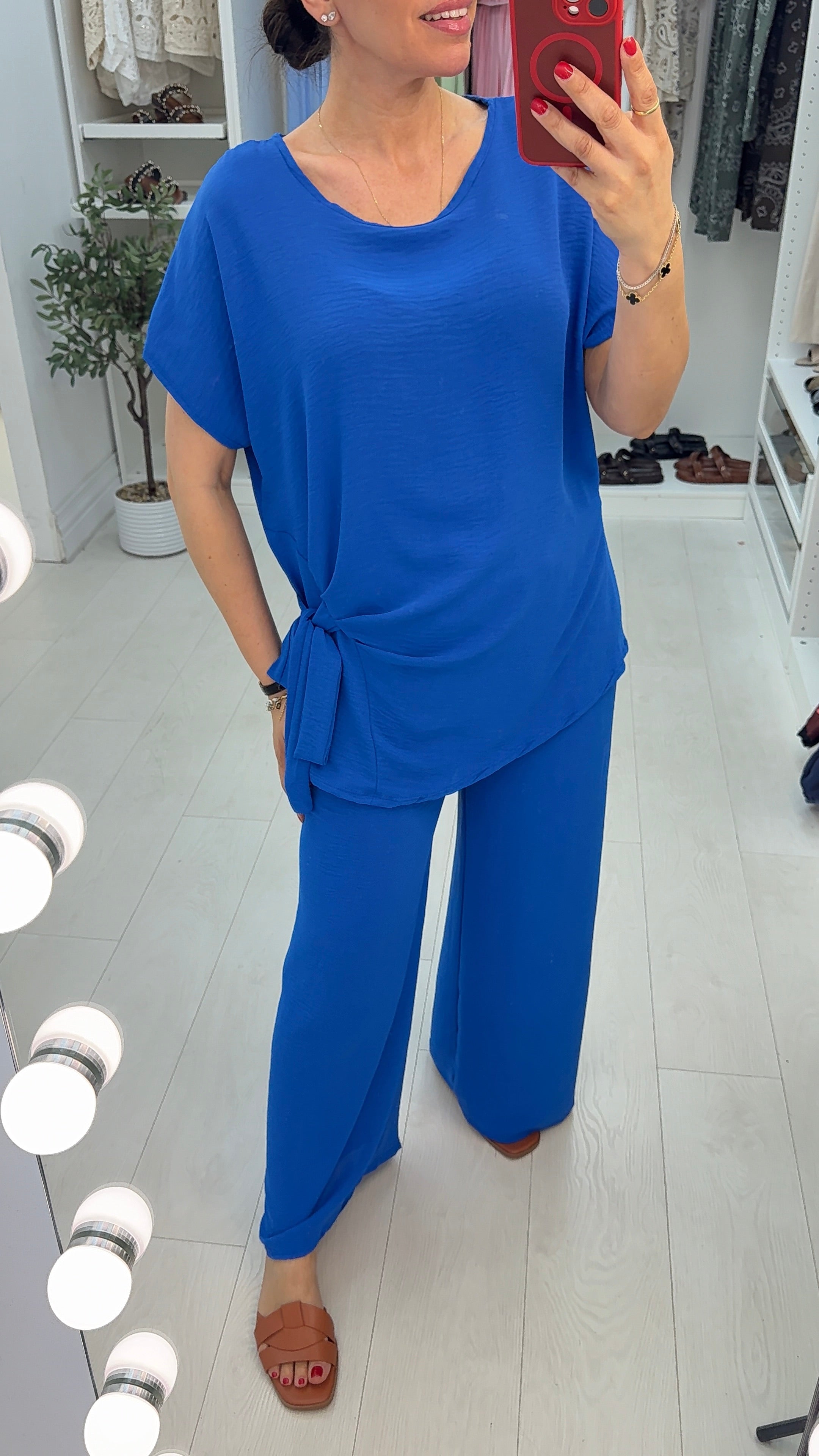 Sandylee Tie Side Co-ord Set