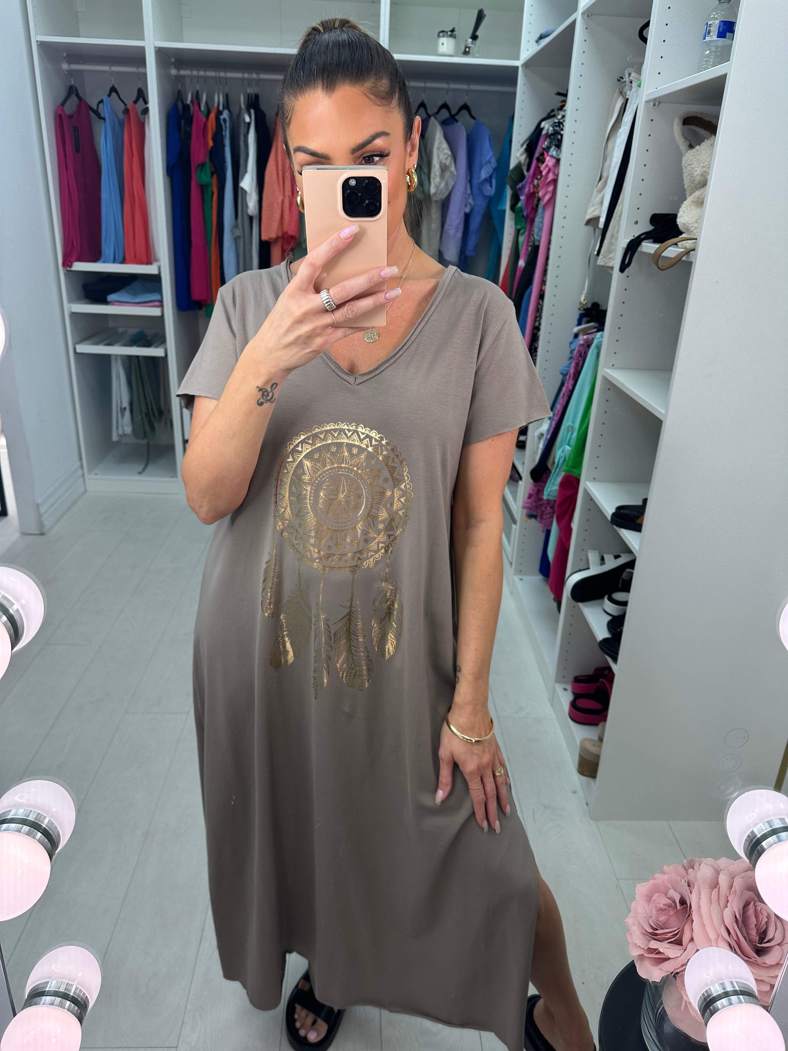 Tesima Dreamcatcher Pocket Dress