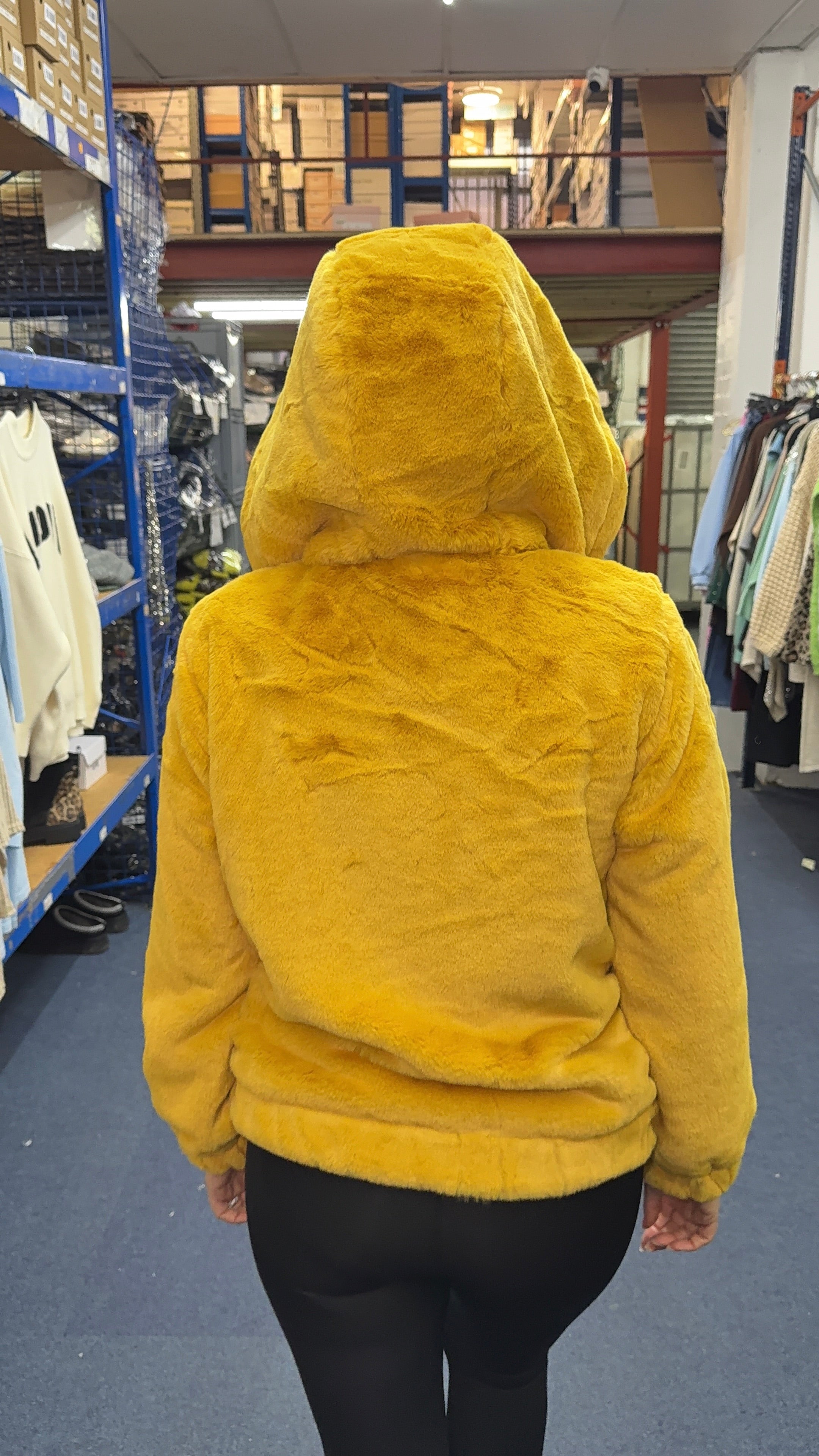 Poppy Super Soft Faux Fur Hooded Jacket