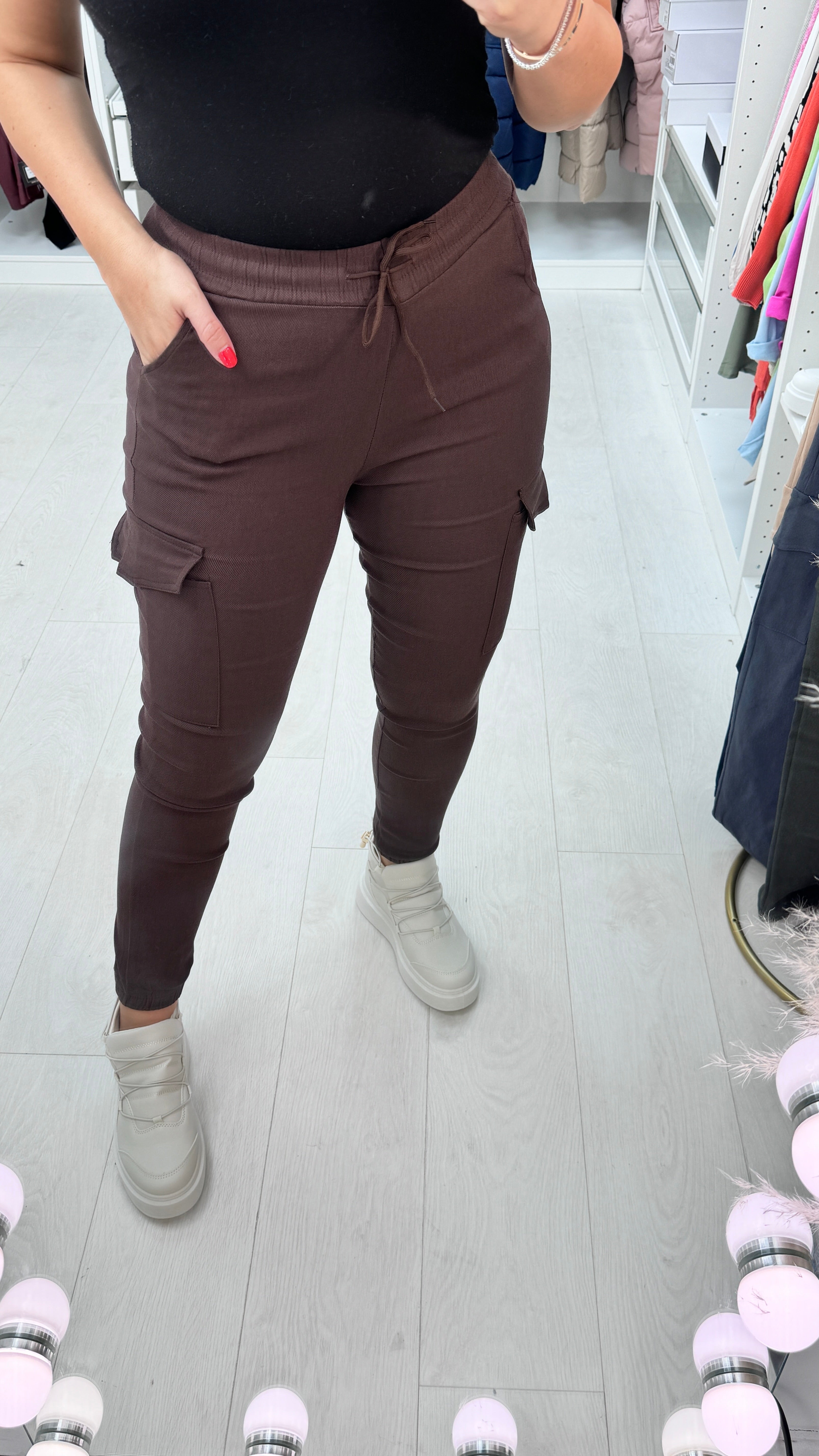 Alba Stretch Combat Pocket Trousers