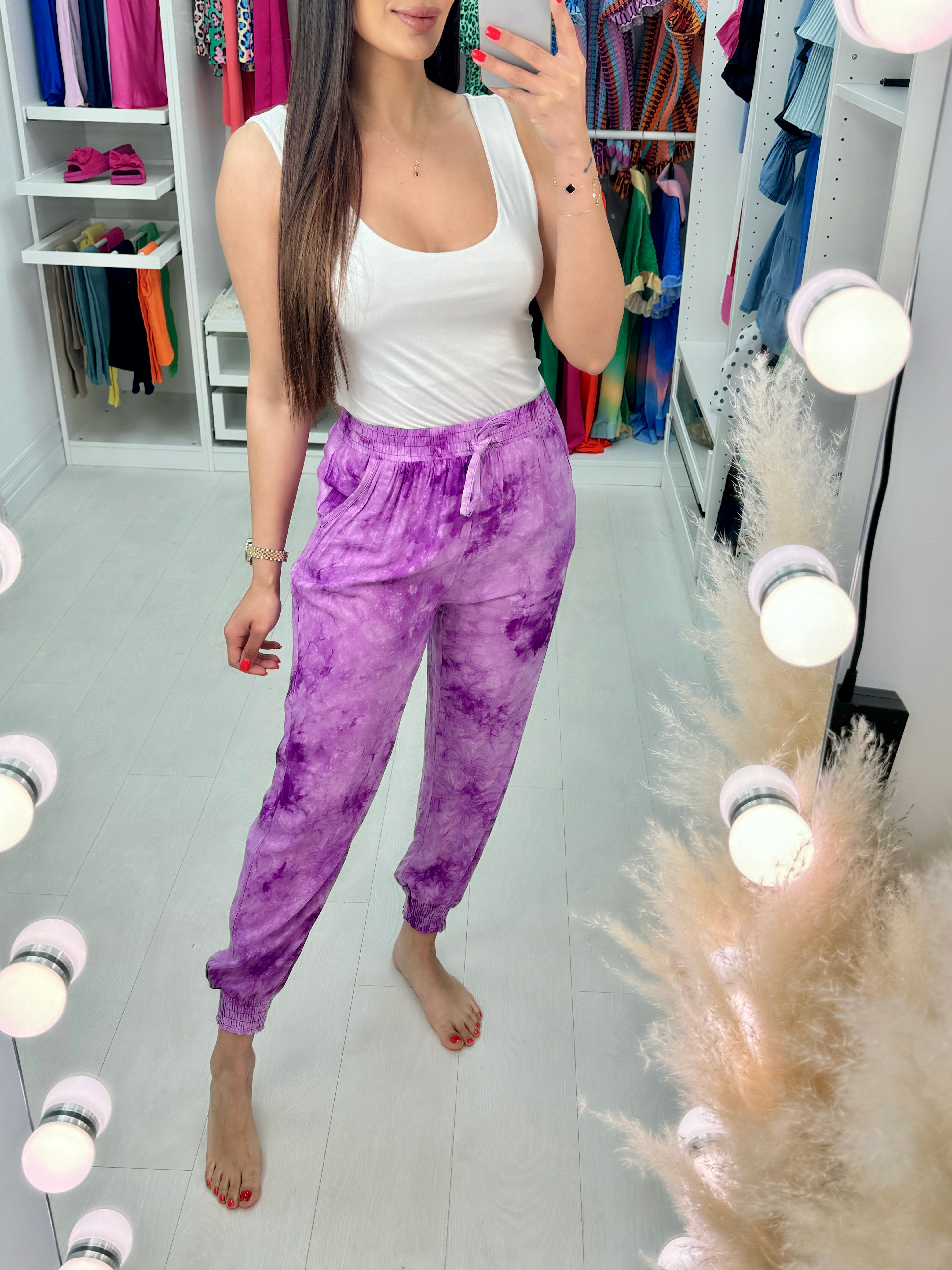 Sadie Tie Dye Printed Hareems