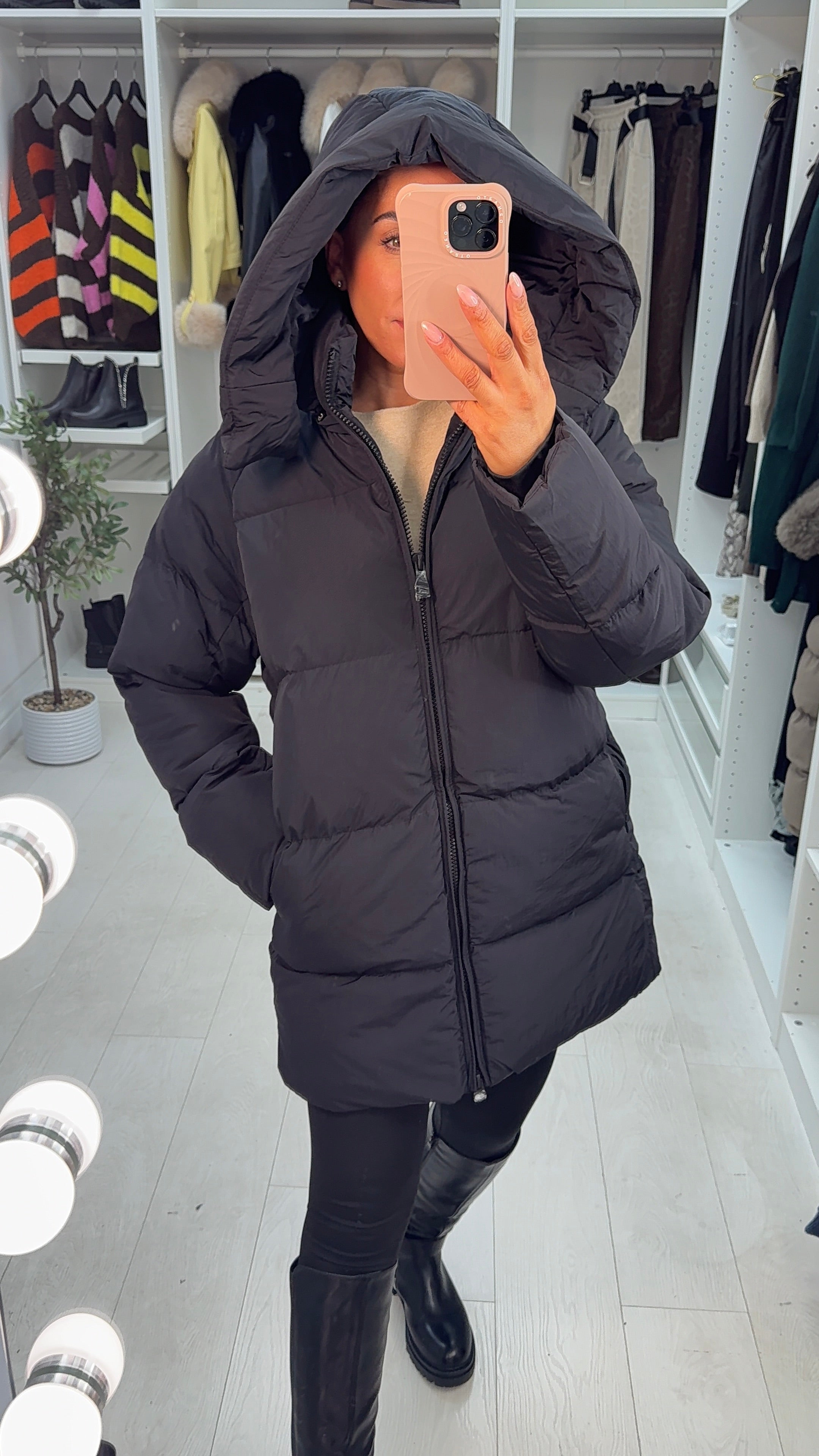 Corina Mid Length Puffer Coat