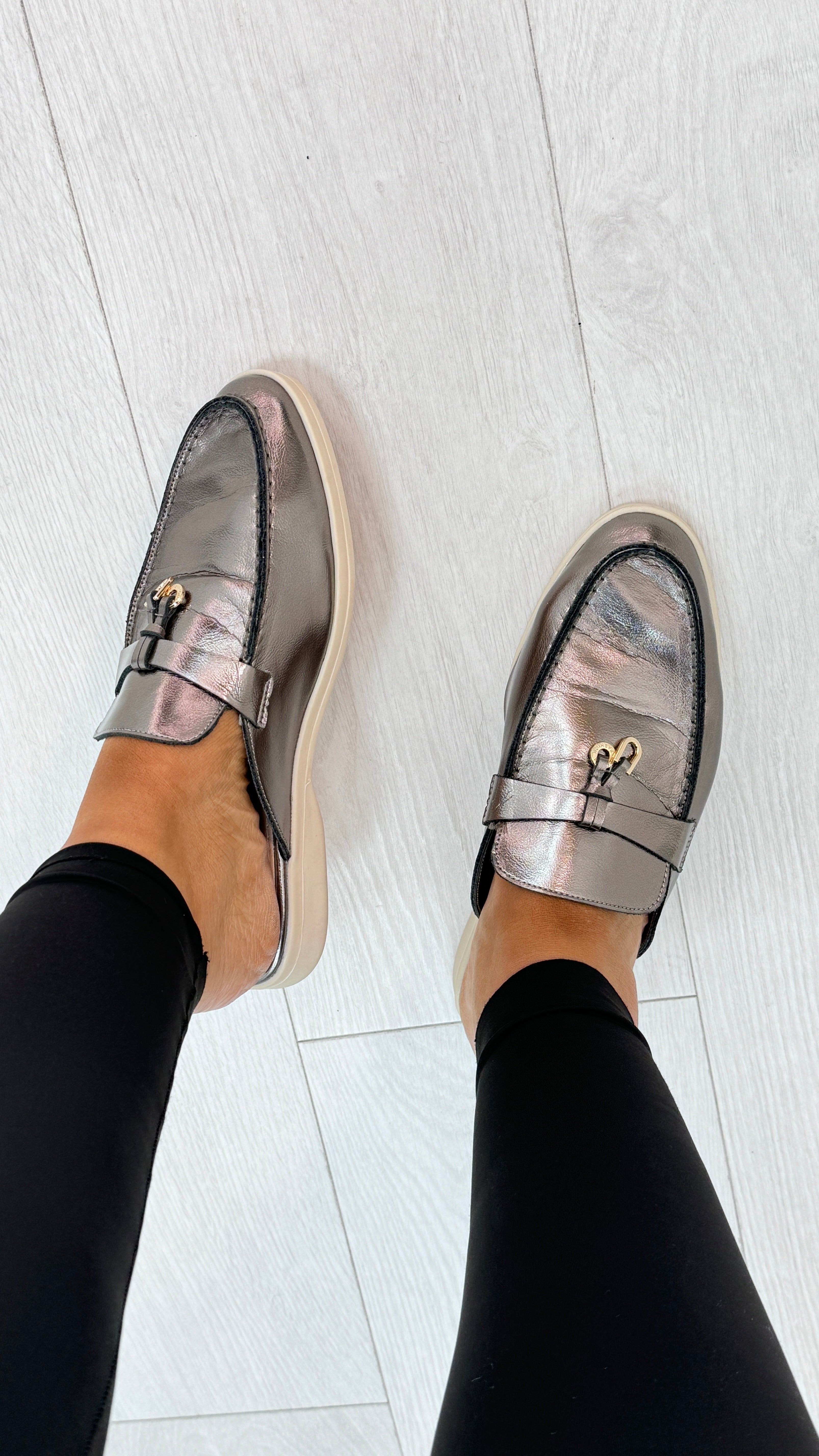 Rayna Pendant Detail Mules