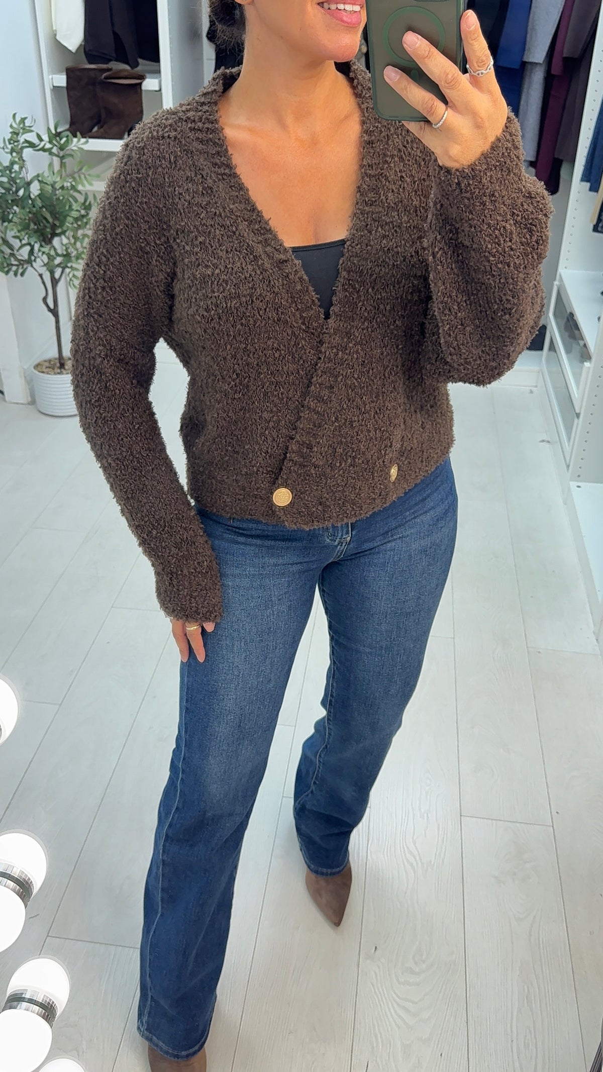 Bettina Super Soft Wrap Front Cardigan